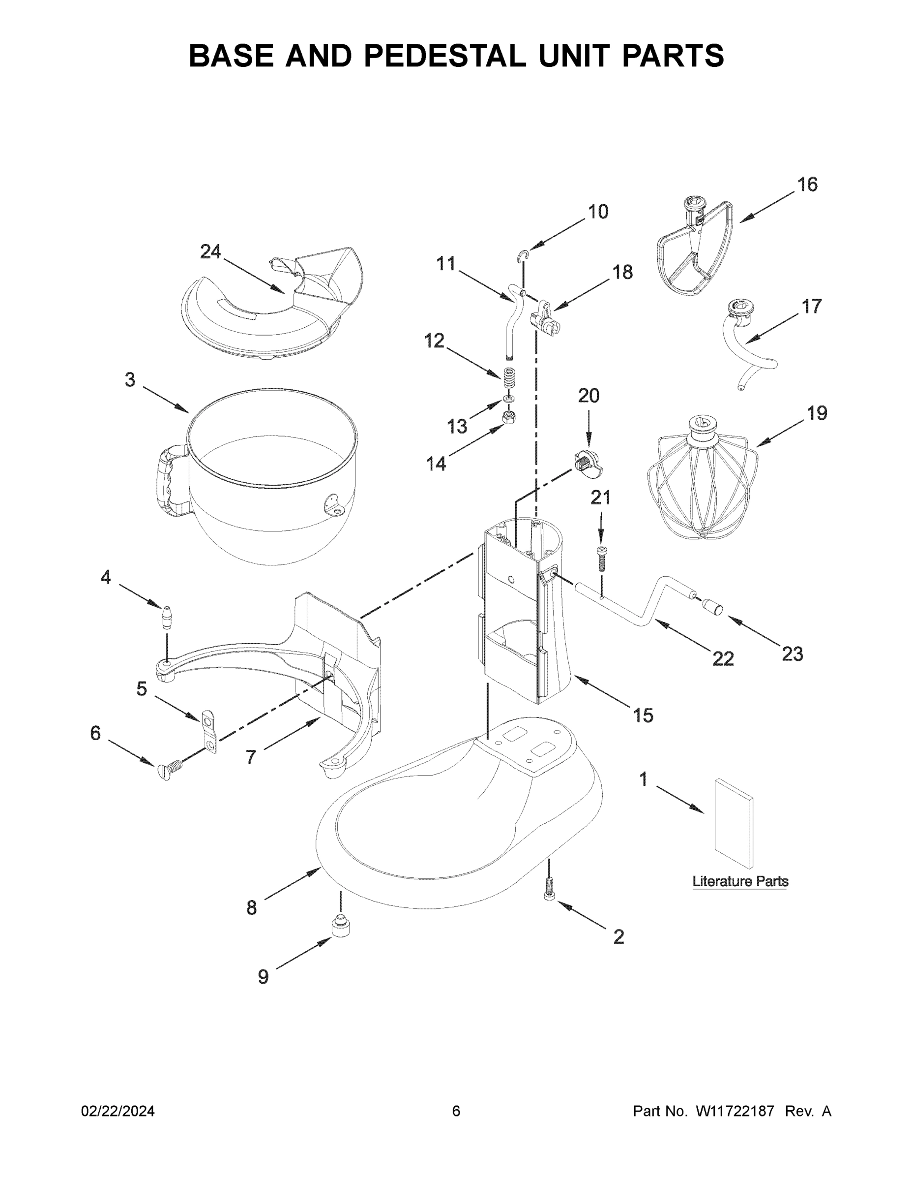 04 - BASE AND PEDESTAL UNIT PARTS
