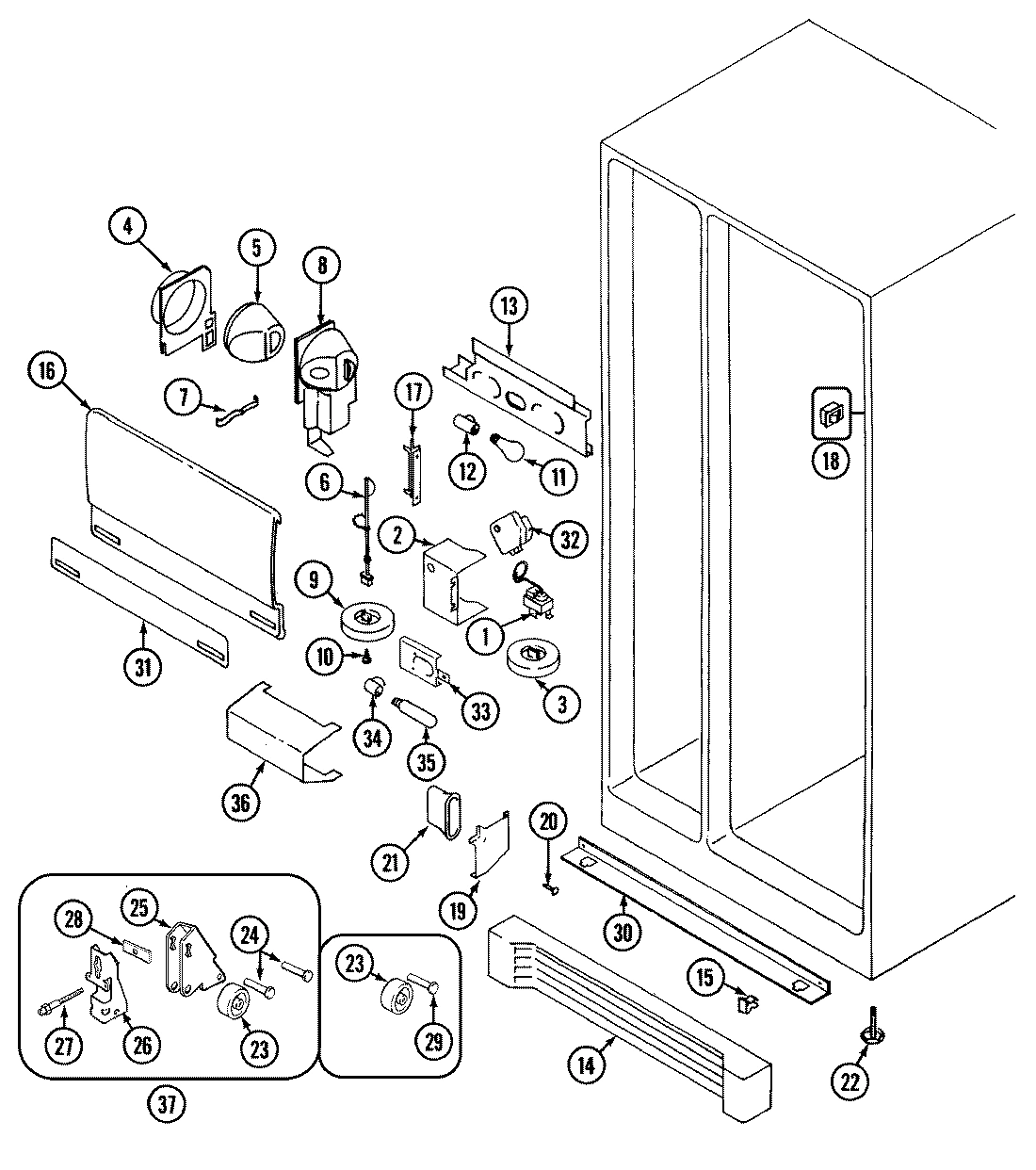 04 - FRESH FOOD COMPARTMENT