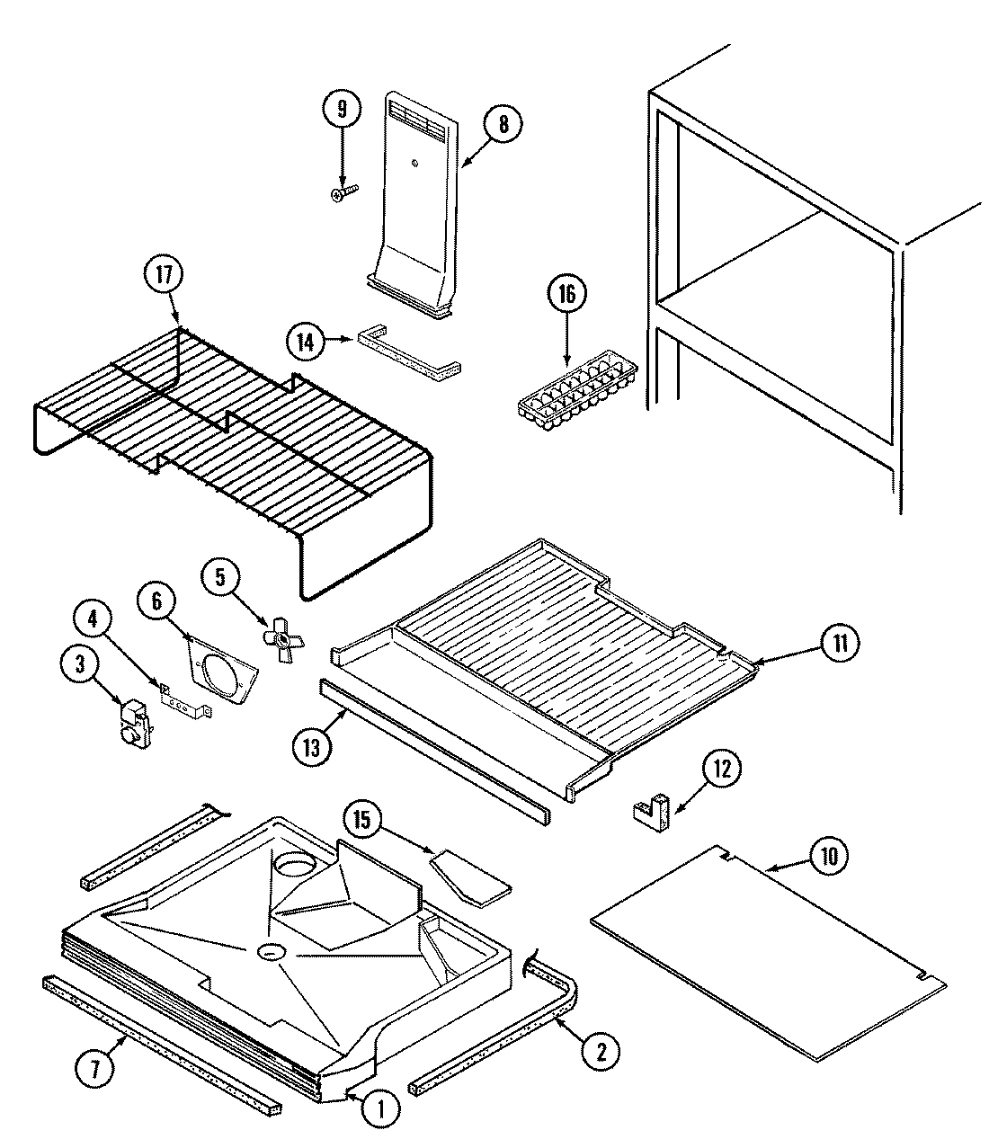 01 - FREEZER COMPARTMENT