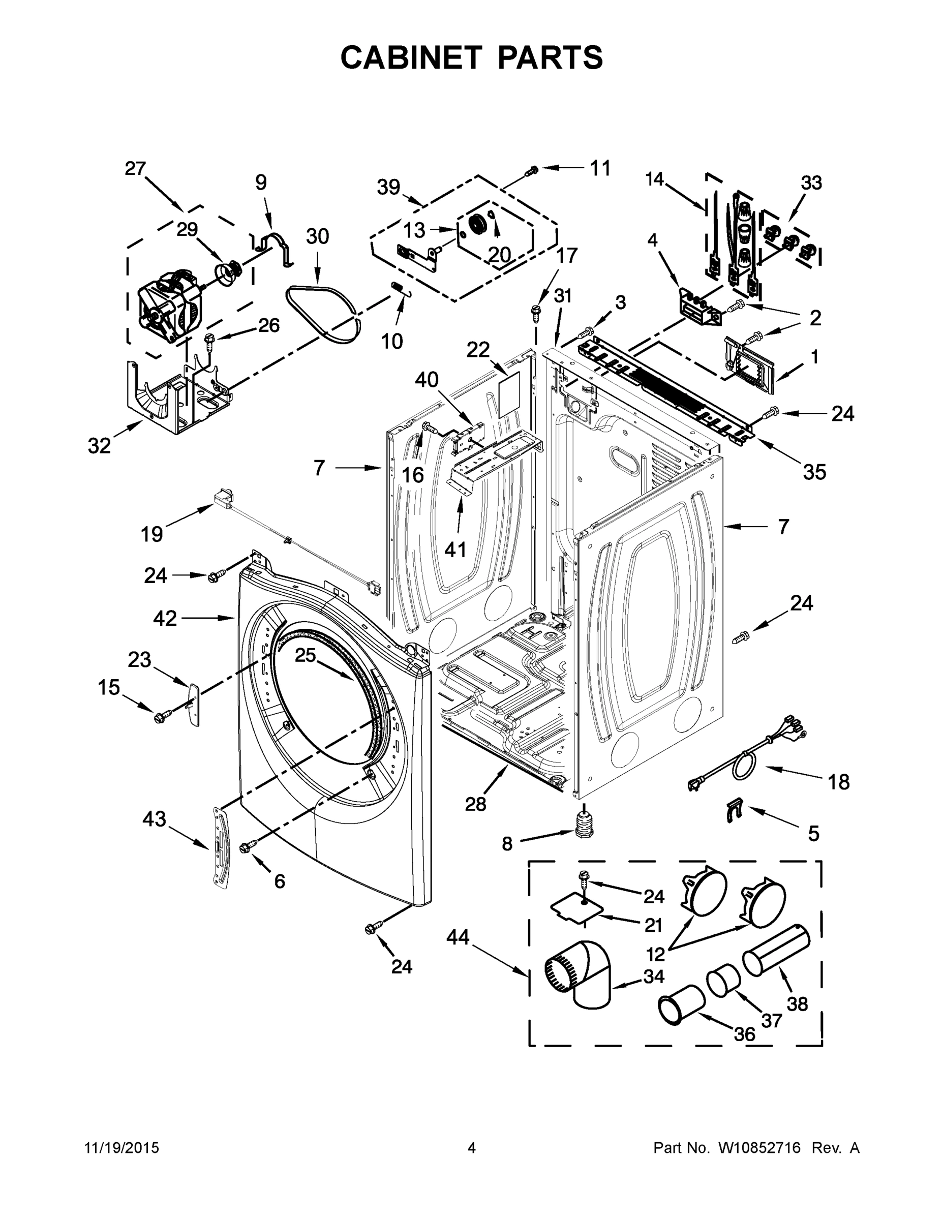 03 - CABINET PARTS