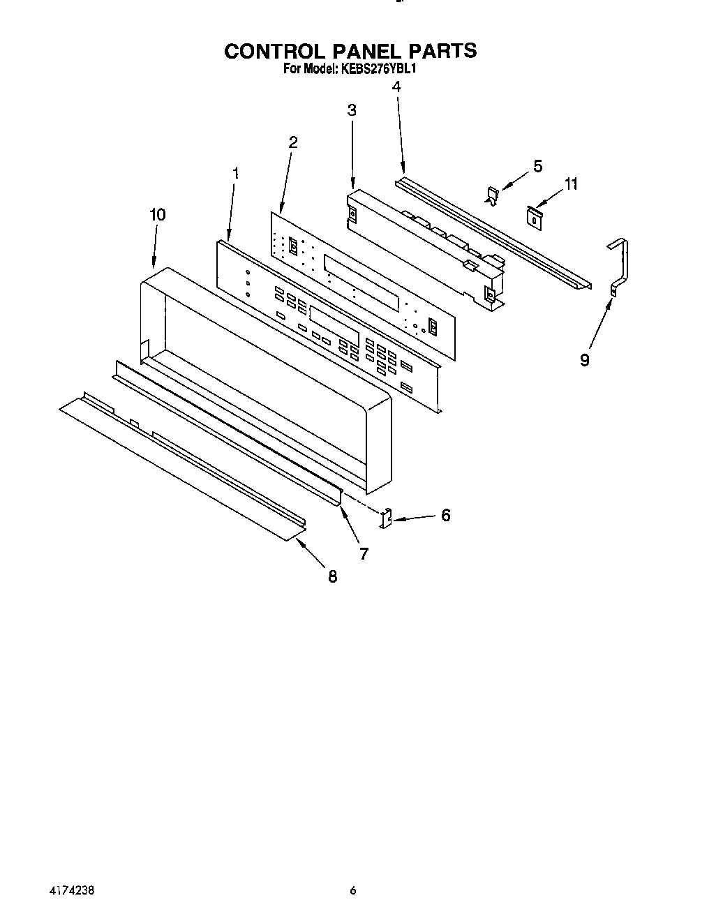 04 - CONTROL PANEL, LIT/OPTIONAL