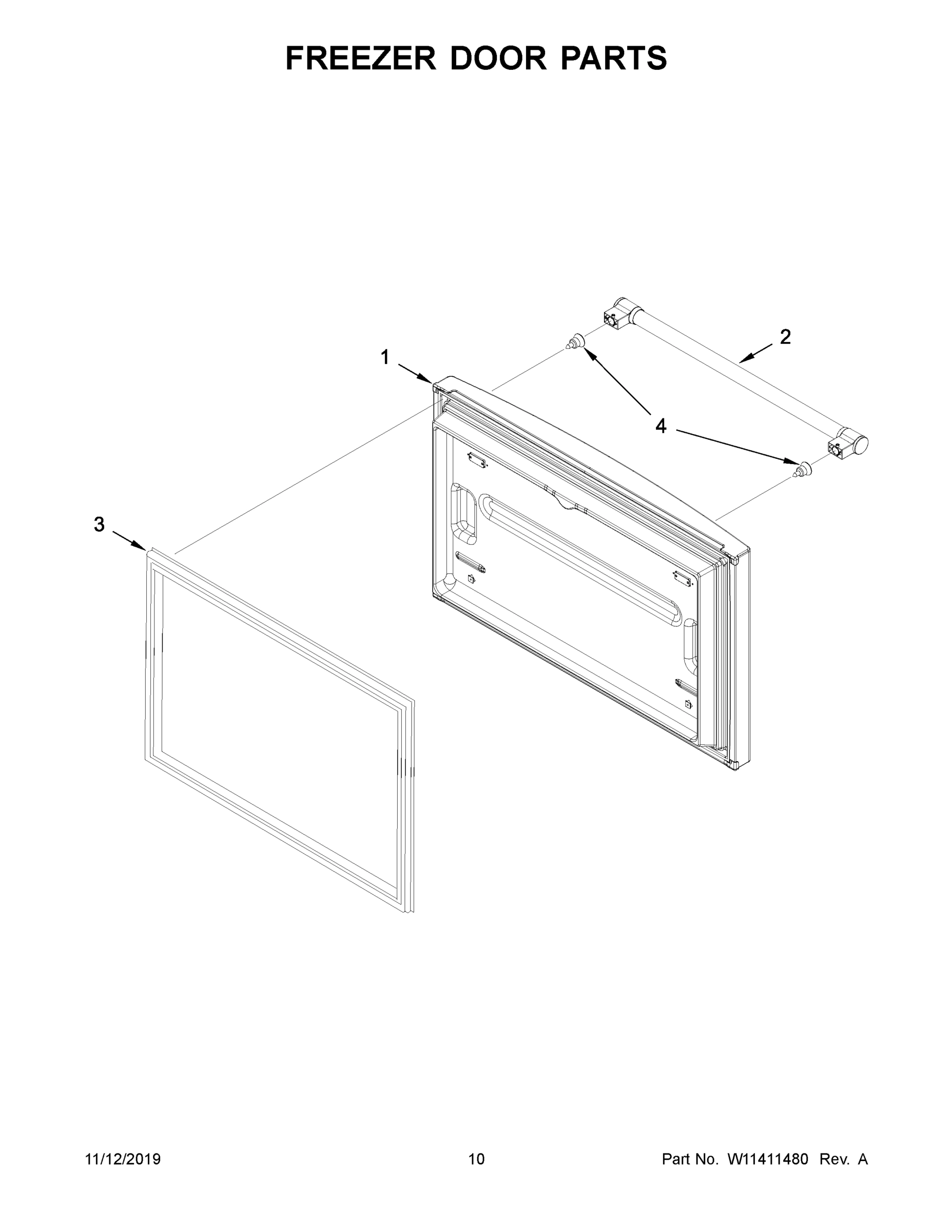 06 - FREEZER DOOR PARTS