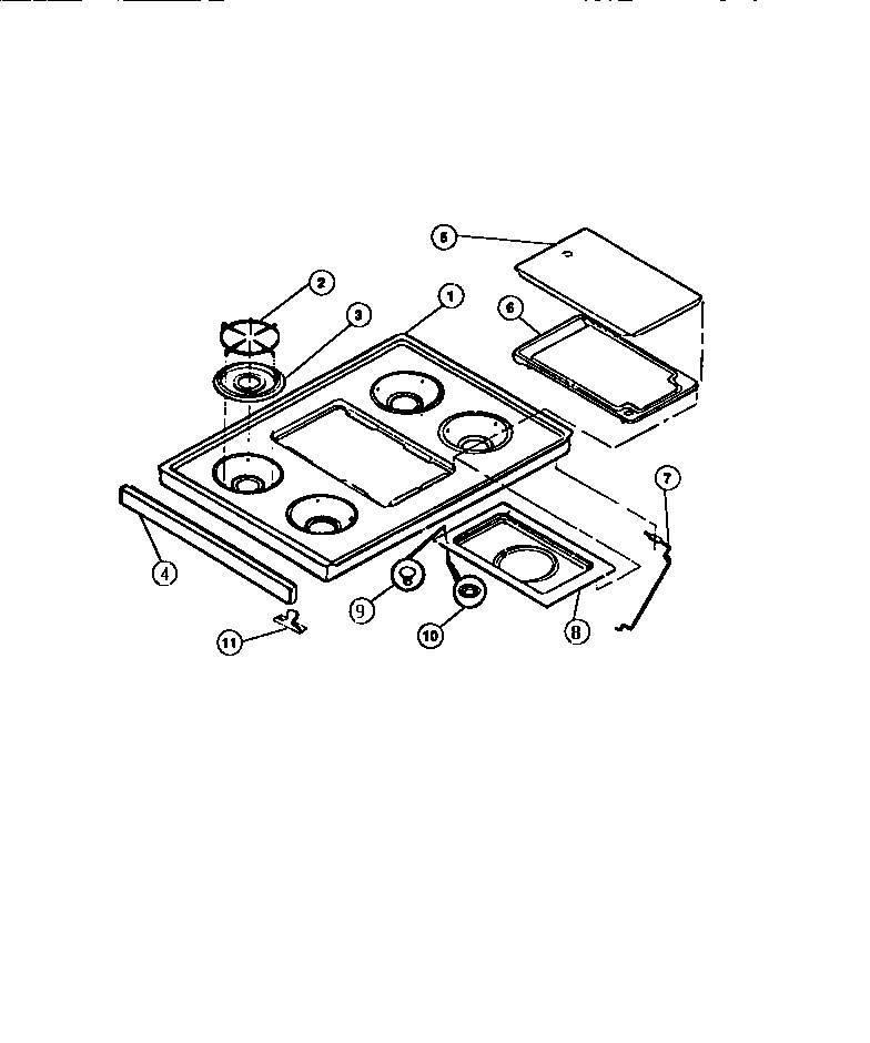 04 - COOKTOP PARTS