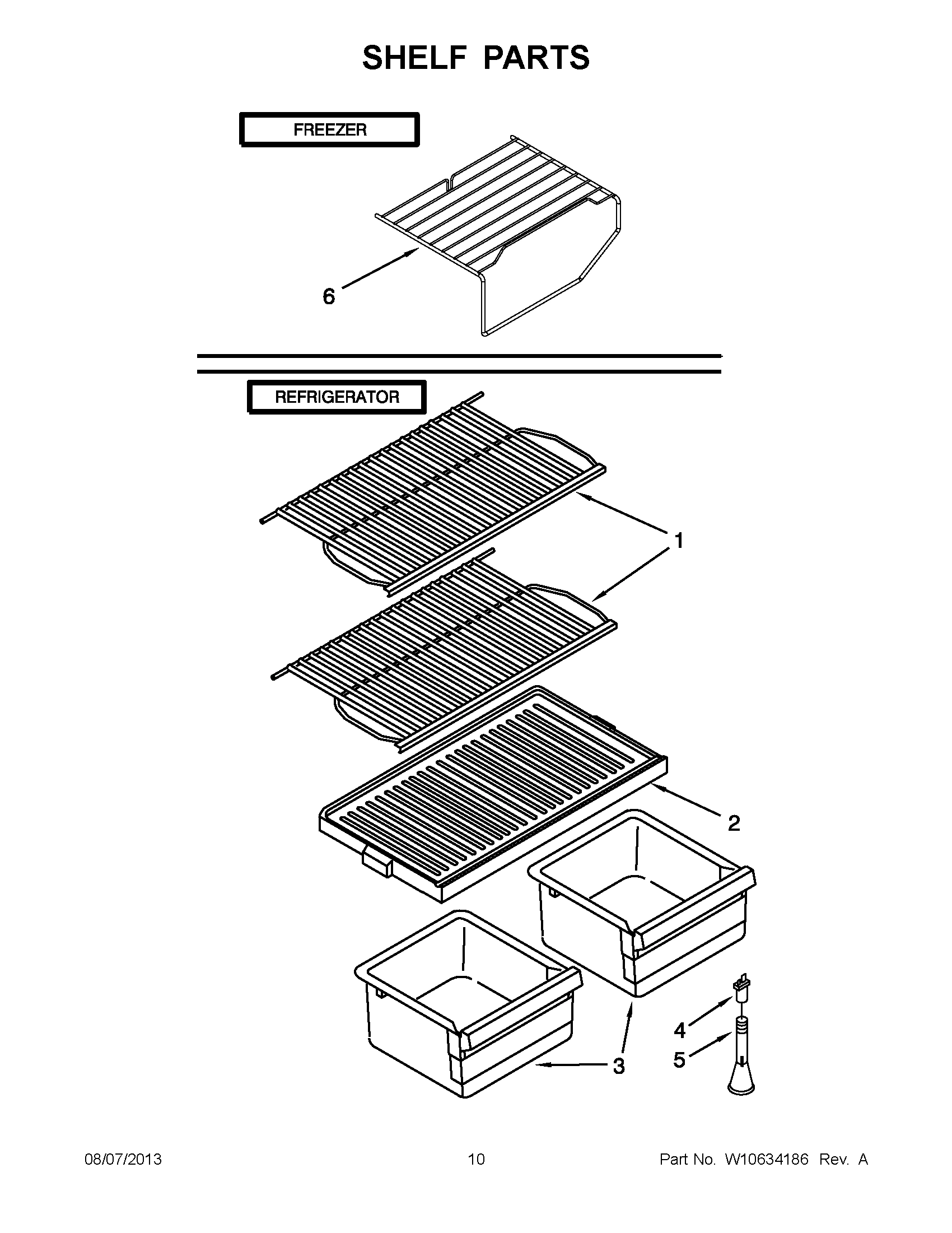05 - SHELF PARTS