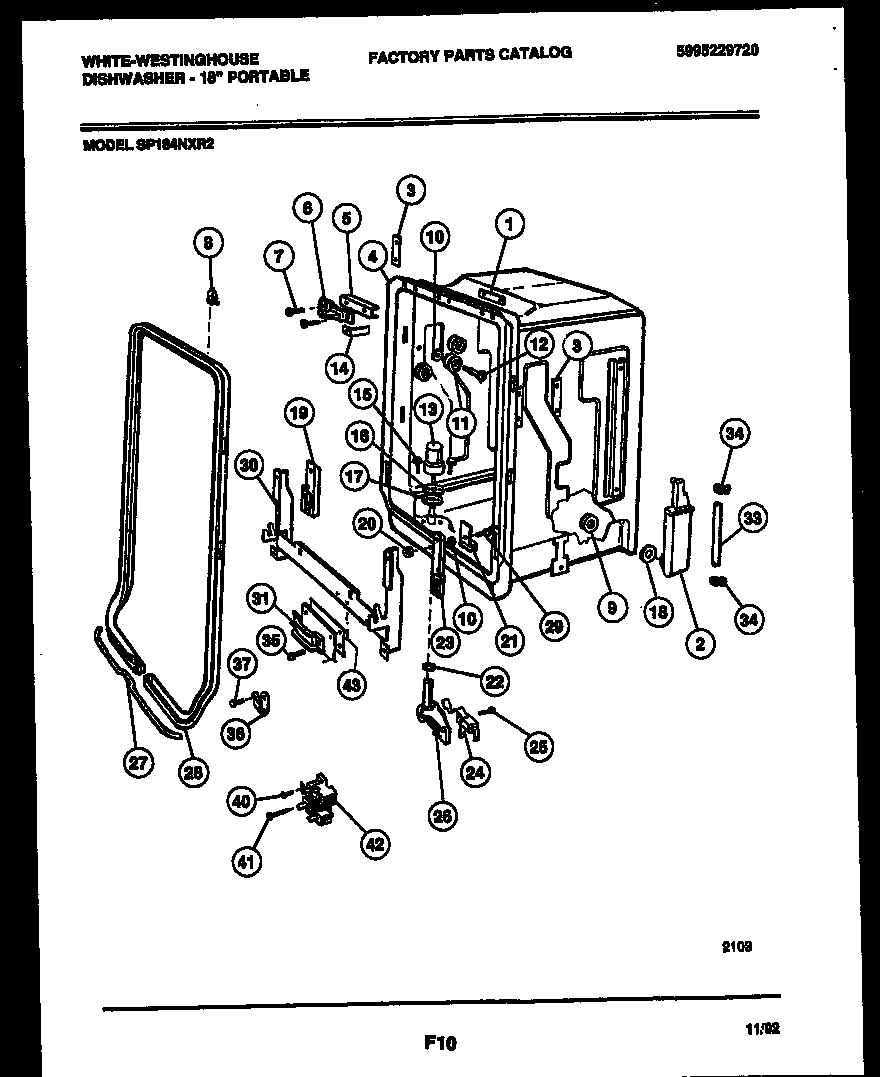 05 - TUB AND FRAME PARTS
