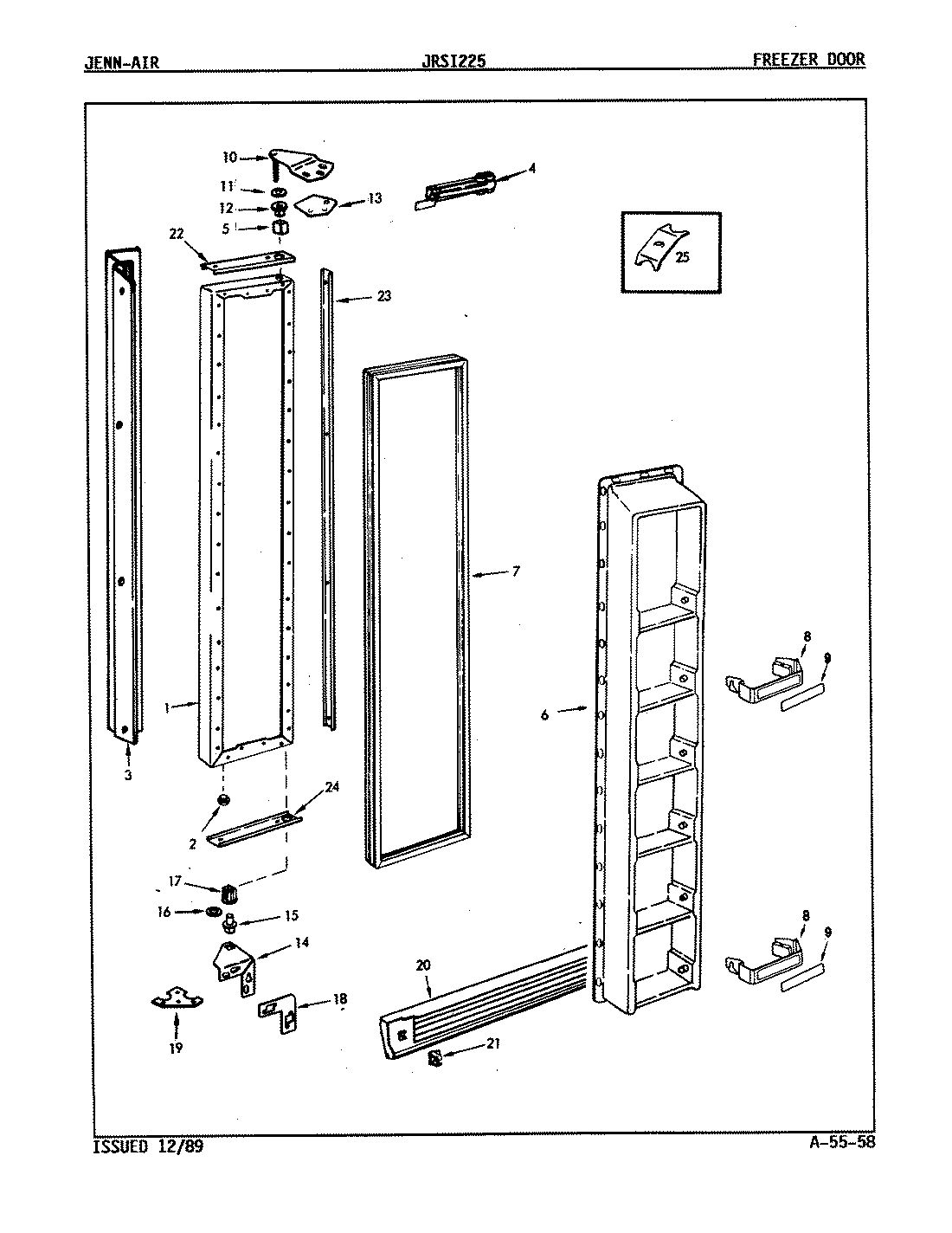 02 - FREEZER DOOR