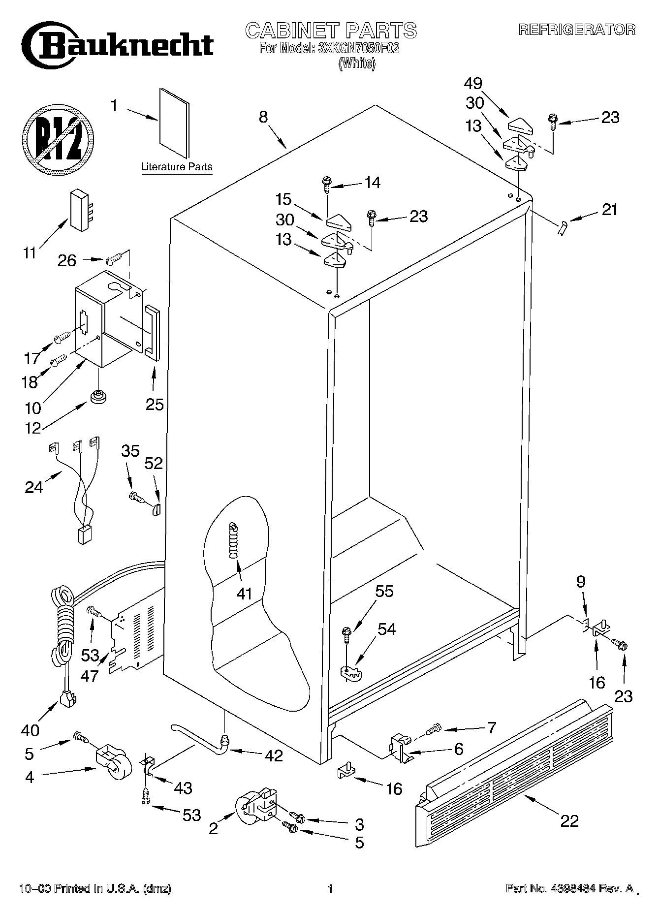 01 - CABINET, LITERATURE