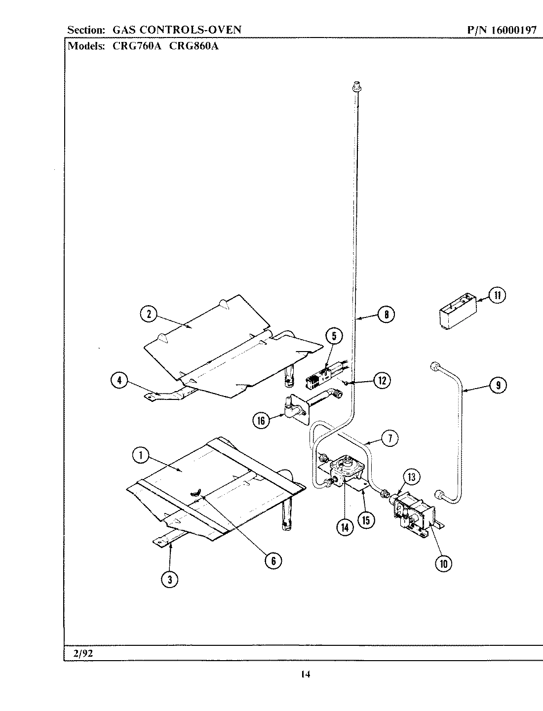 05 - GAS CONTROLS-OVEN (xCRG760A xCRG860A)