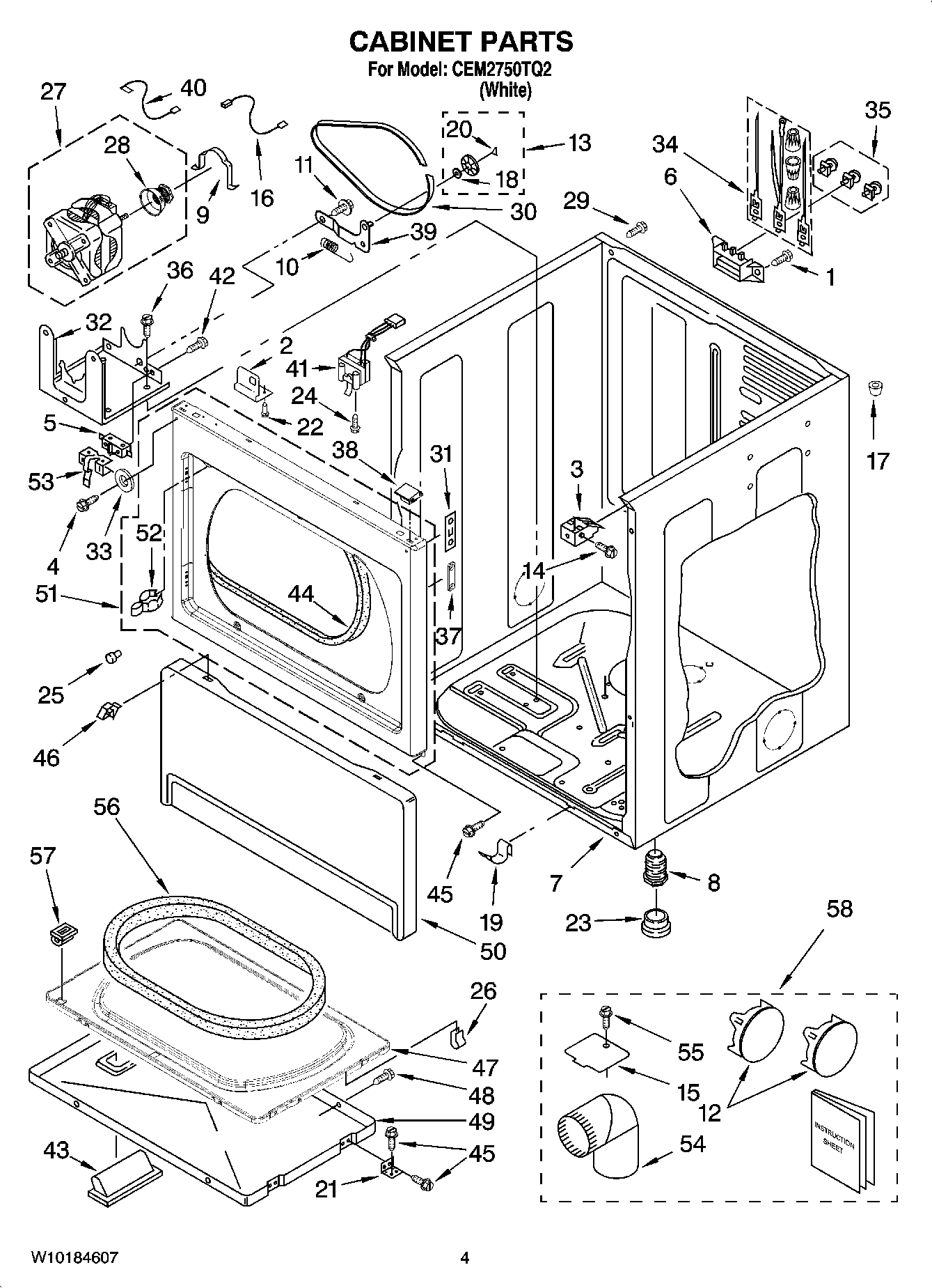 02 - CABINET PARTS