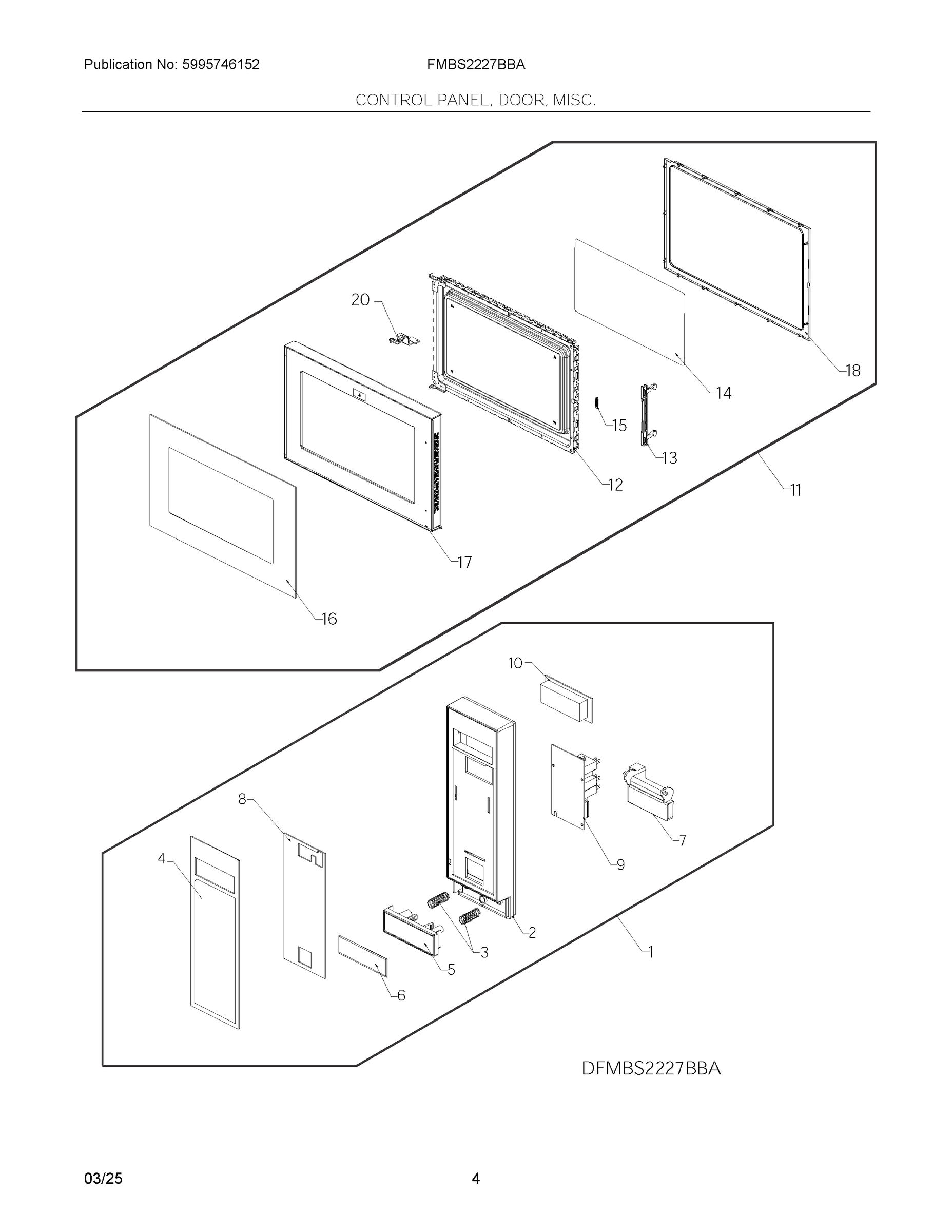 03 - CONTROL PANEL, DOOR, MISC.