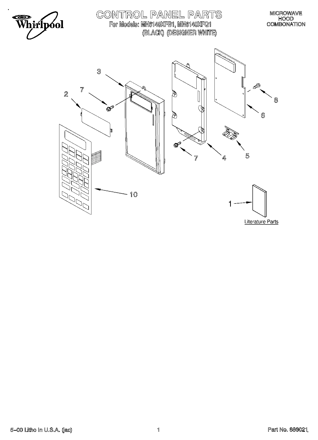 01 - CONTROL PANEL, LITERATURE