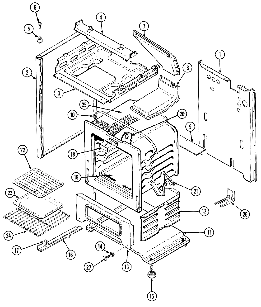 01 - BODY/OVEN