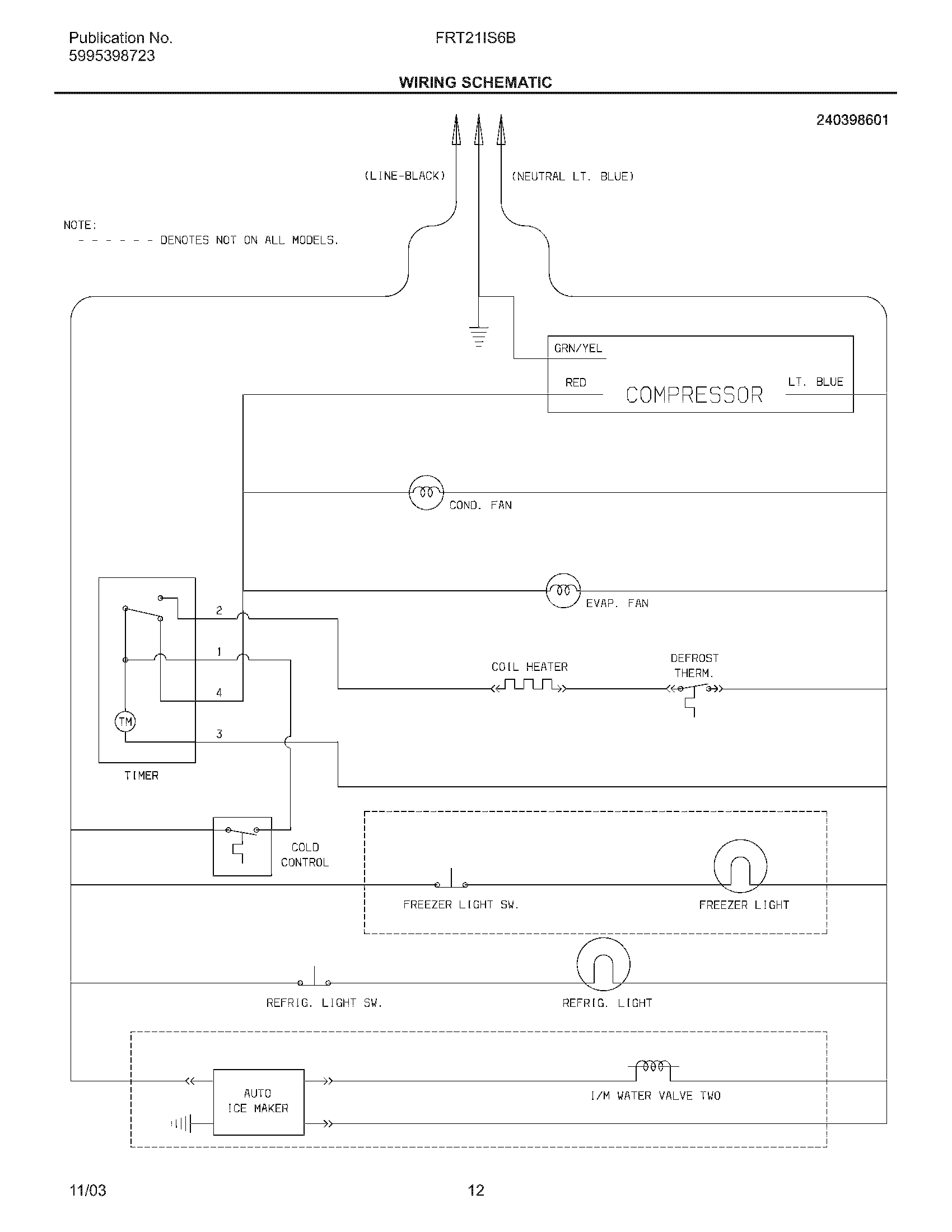 12 - WIRING SCHEMATIC