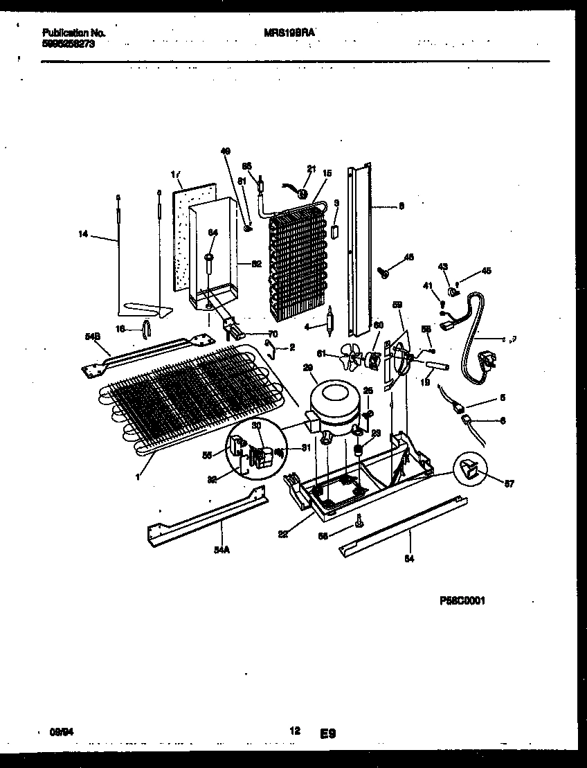 07 - SYSTEM AND AUTOMATIC DEFROST PARTS
