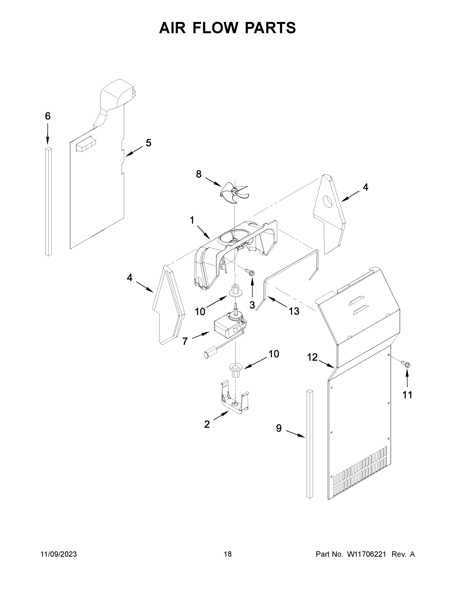 10 - AIR FLOW PARTS