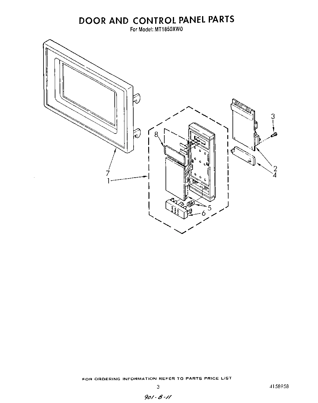 03 - DOOR AND CONTROL PANEL