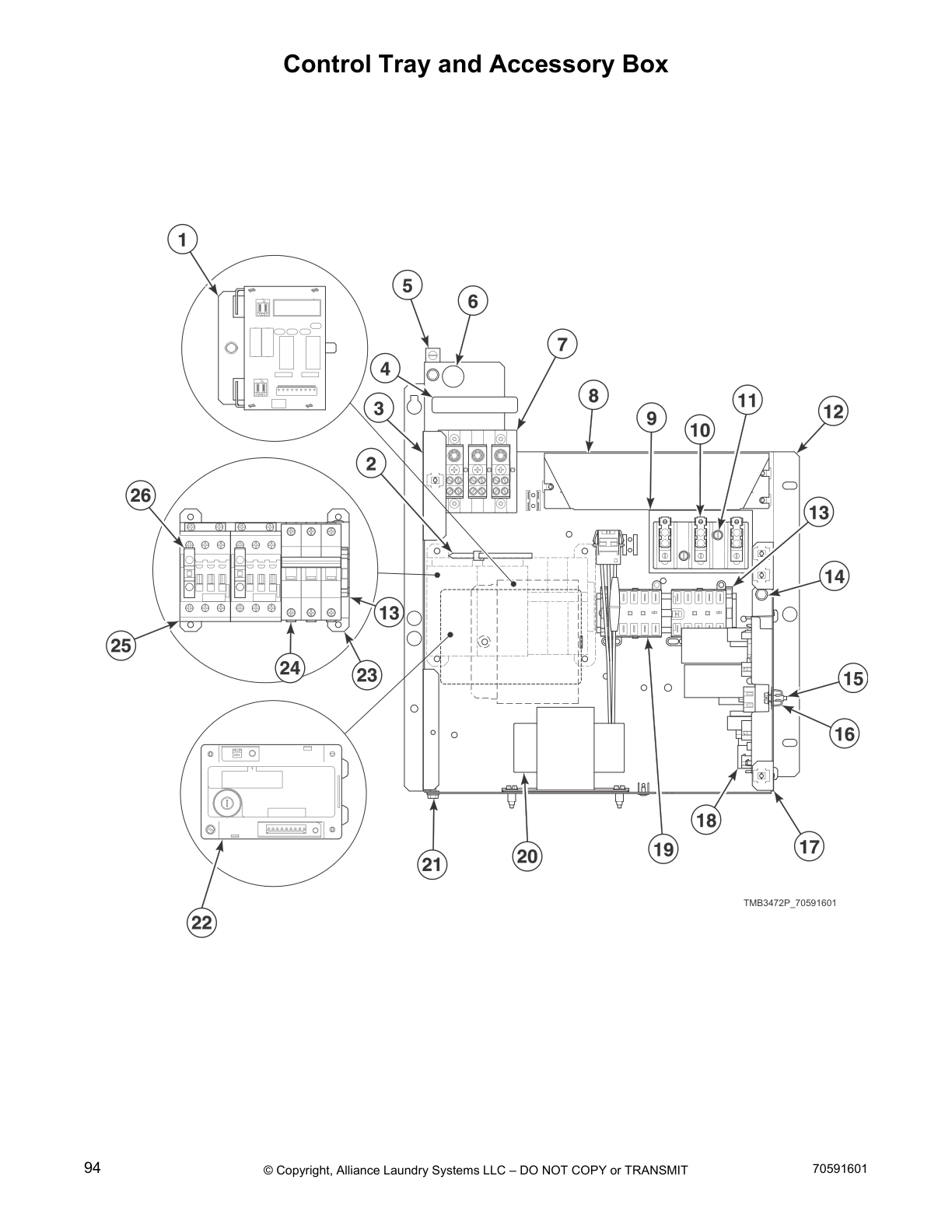 Control Tray and Accessory Box