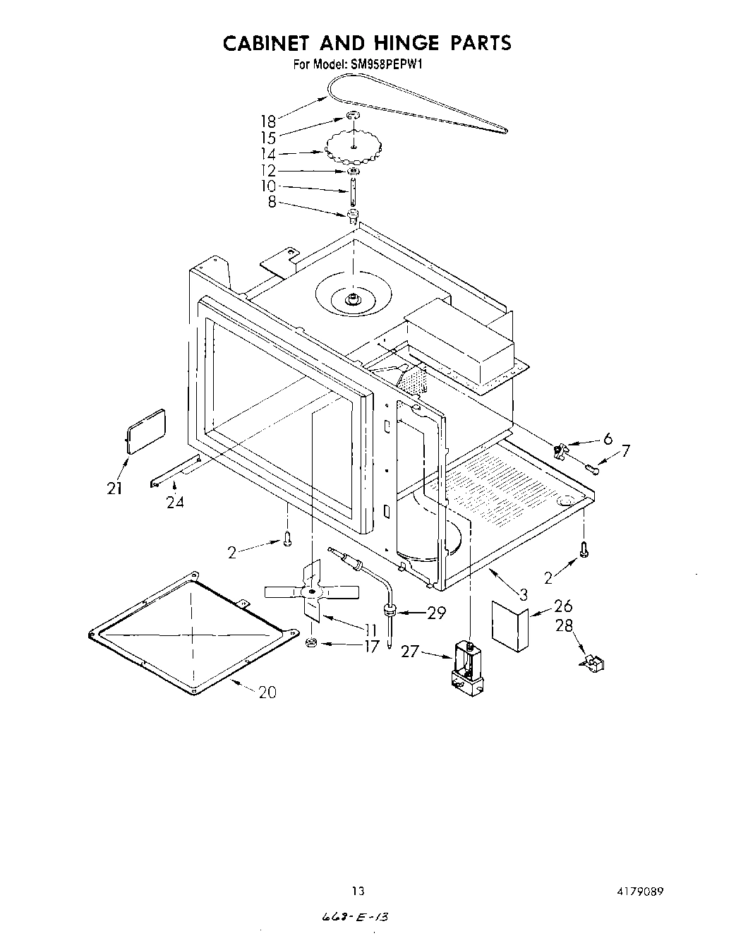 09 - CABINET AND HINGE