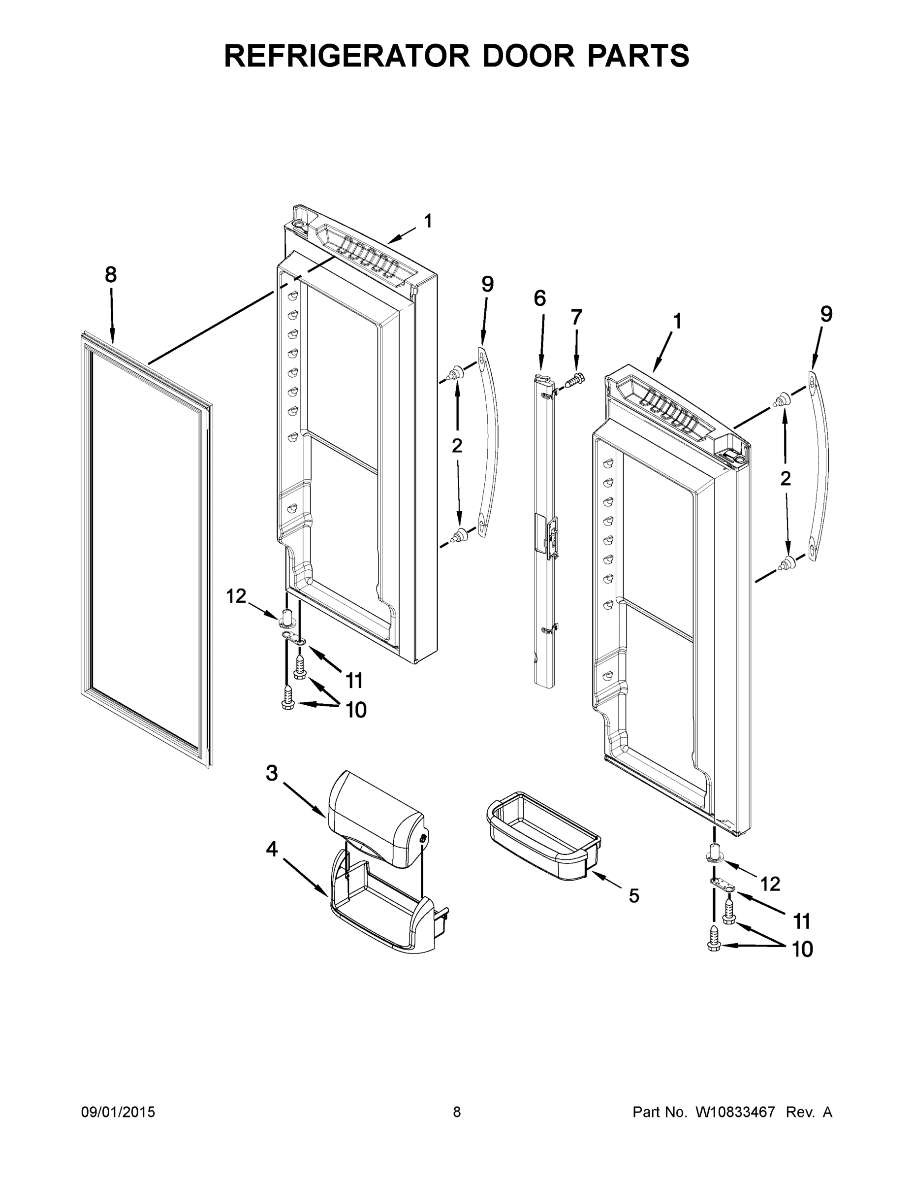 05 - REFRIGERATOR DOOR PARTS