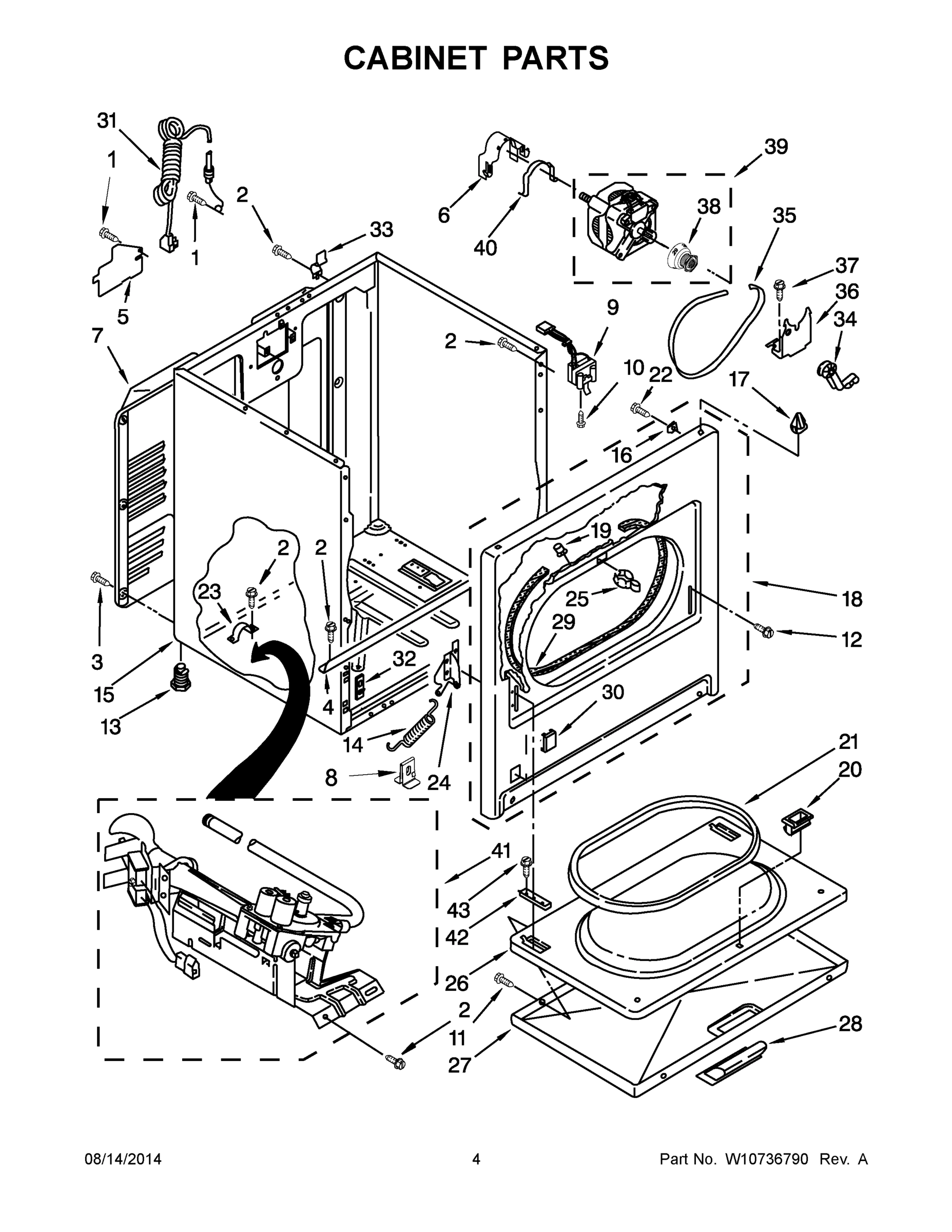 03 - CABINET PARTS