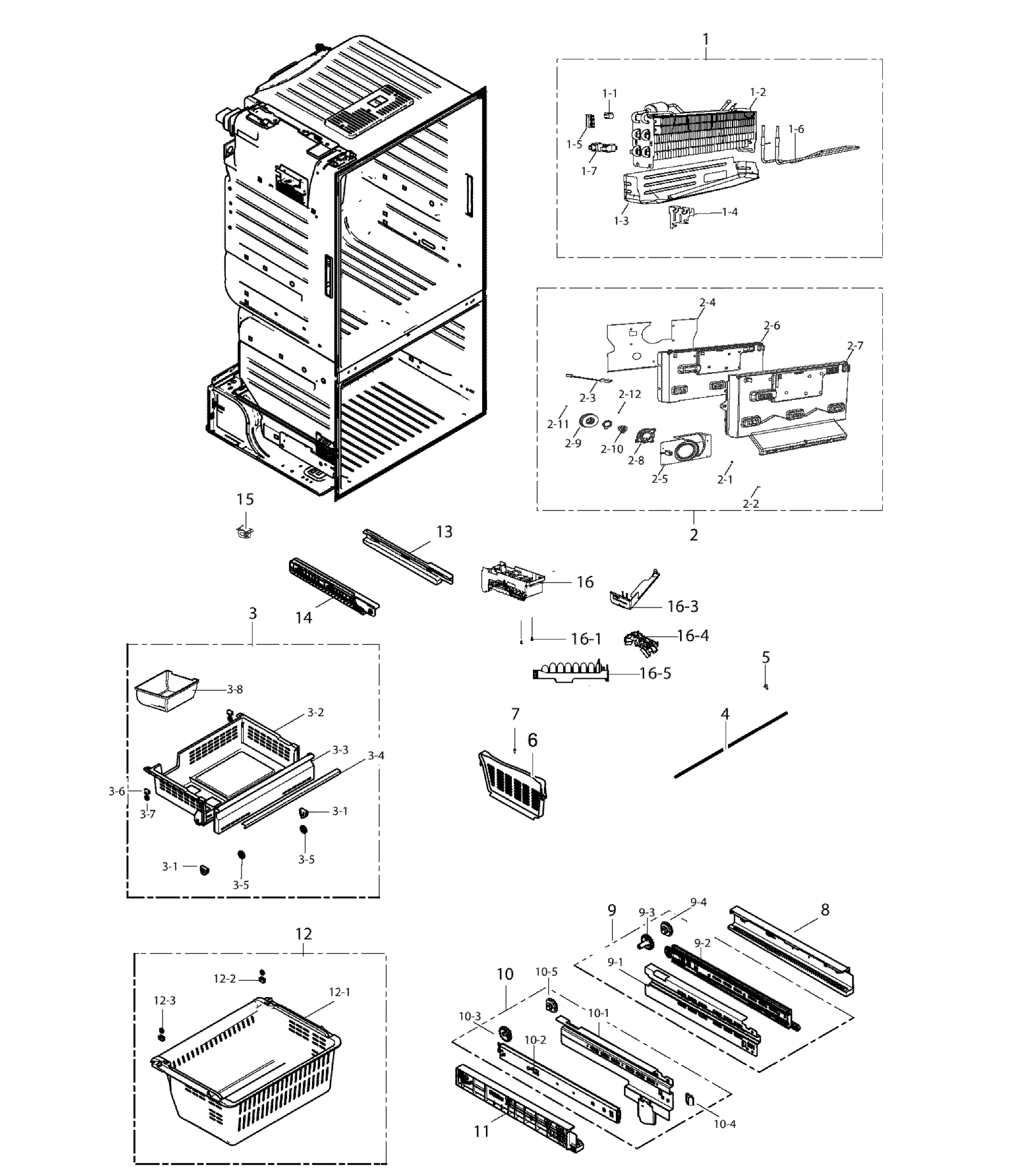 Freezer Assembly
