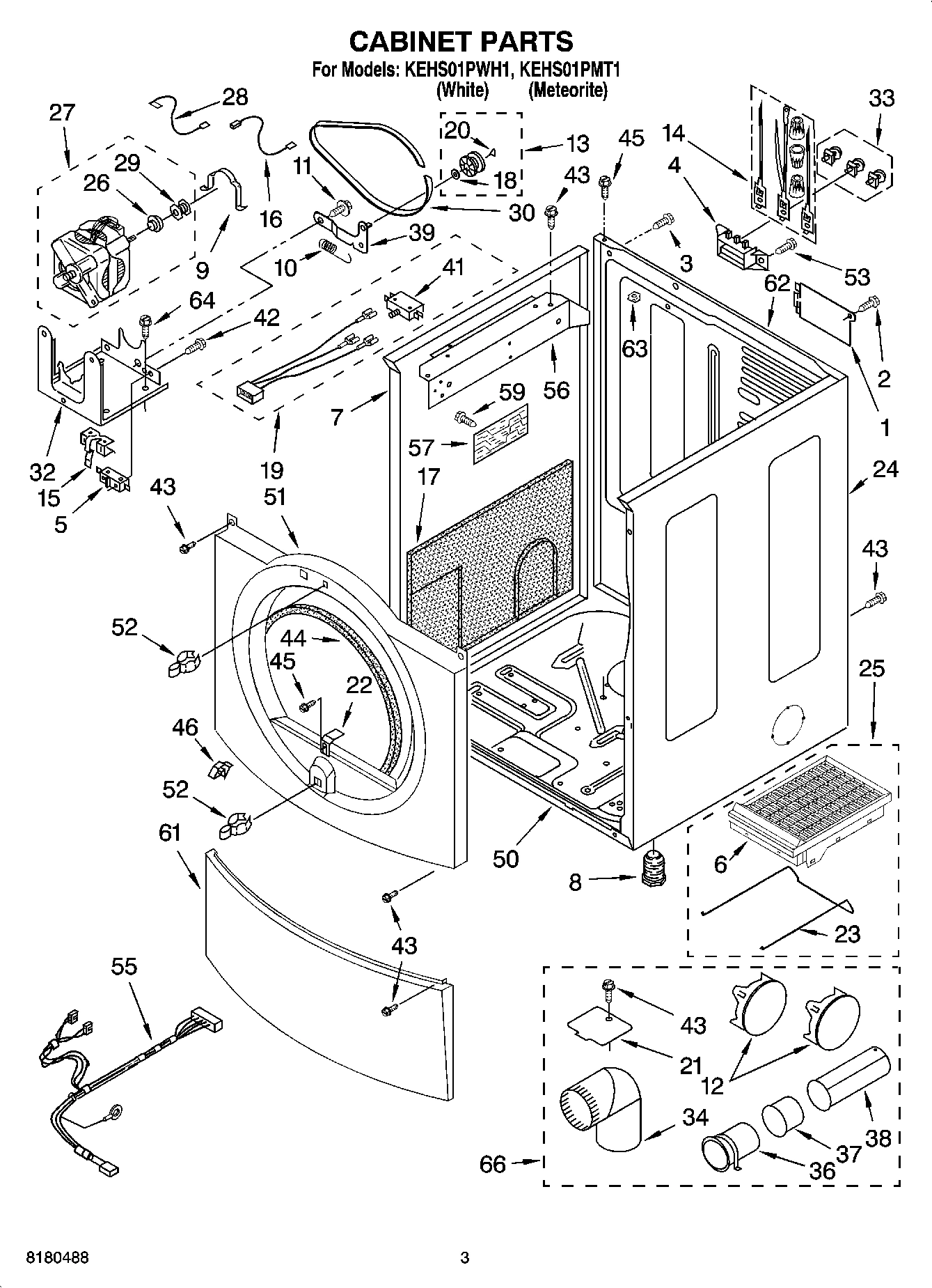 02 - CABINET PARTS