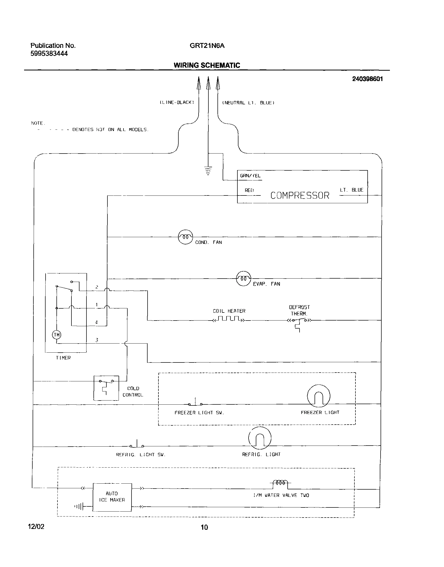 10 - WIRING SCHEMATIC