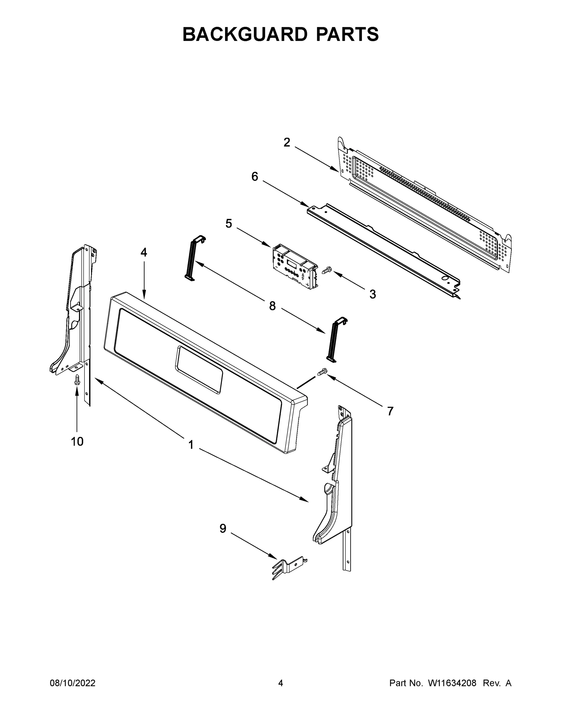 03 - BACKGUARD PARTS