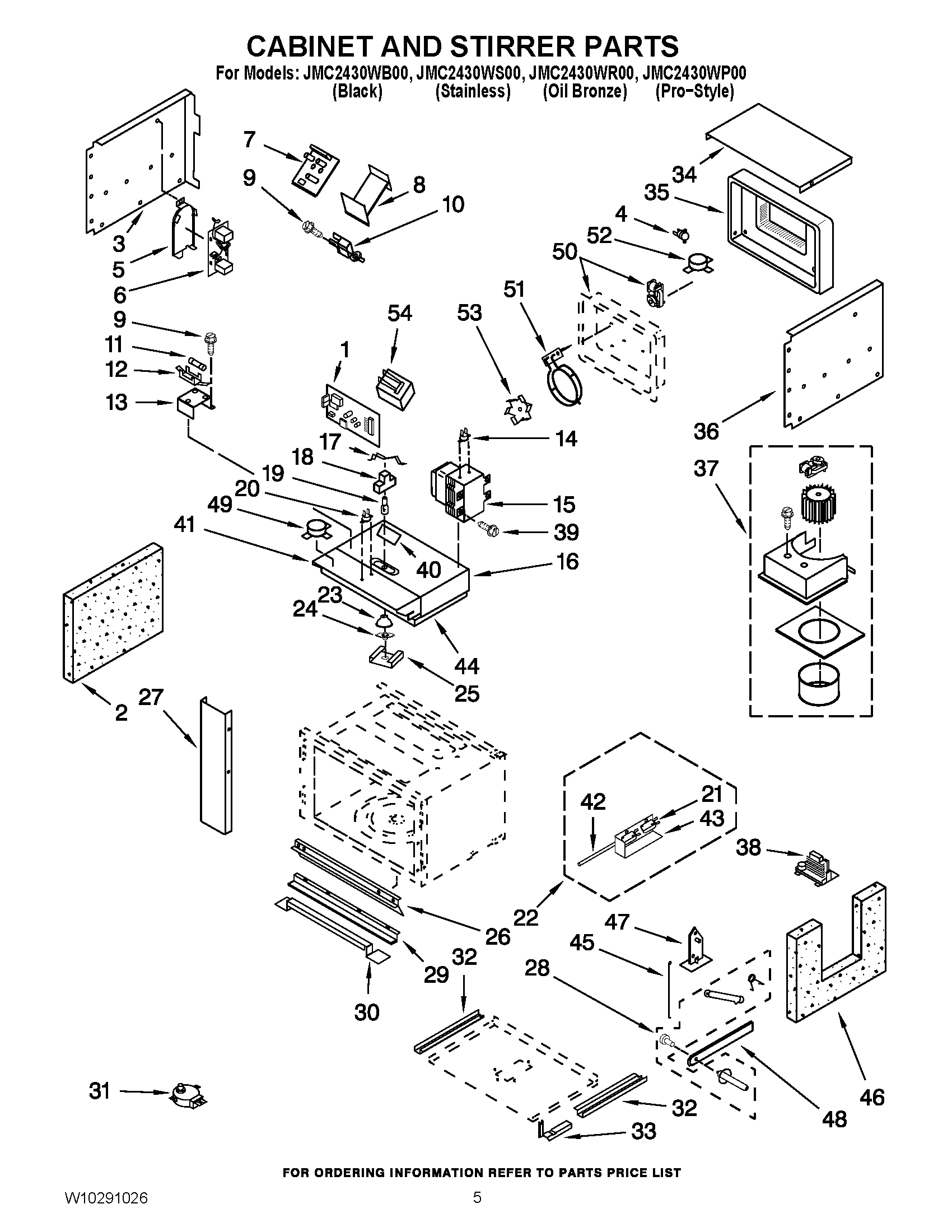 04 - CABINET AND STIRRER PARTS