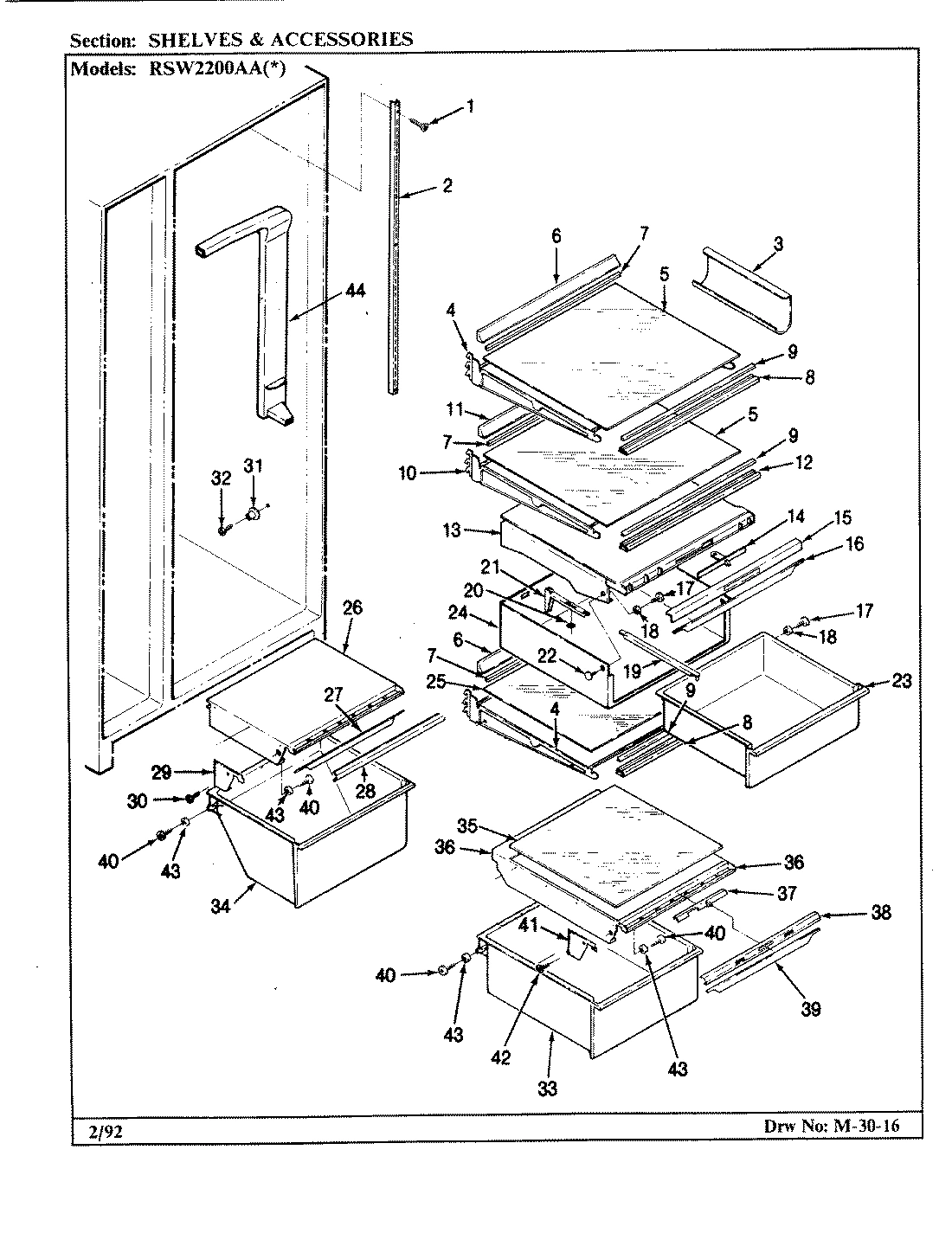09 - SHELVES & ACCESSORIES