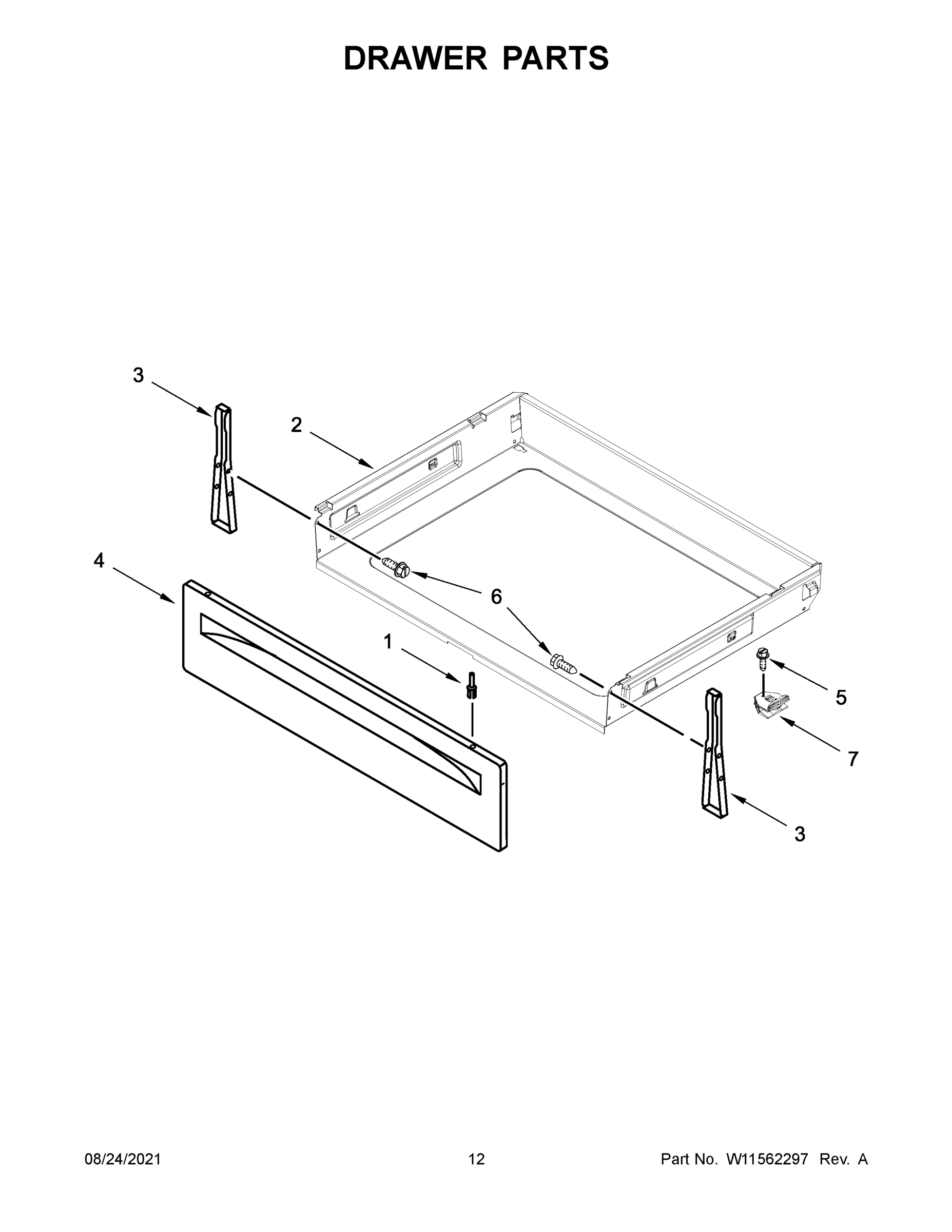 07 - DRAWER PARTS