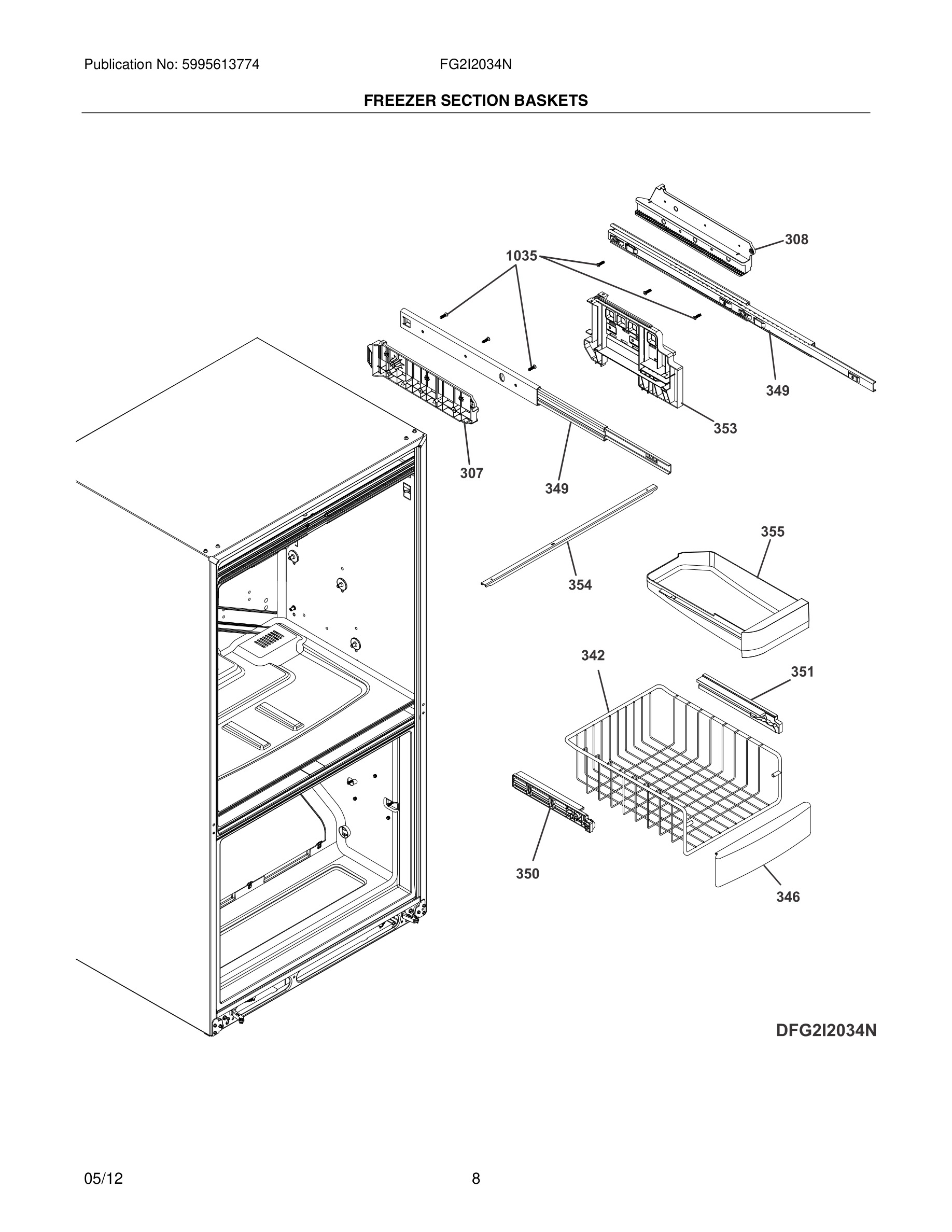 09 - FREEZER SECTION BASKETS