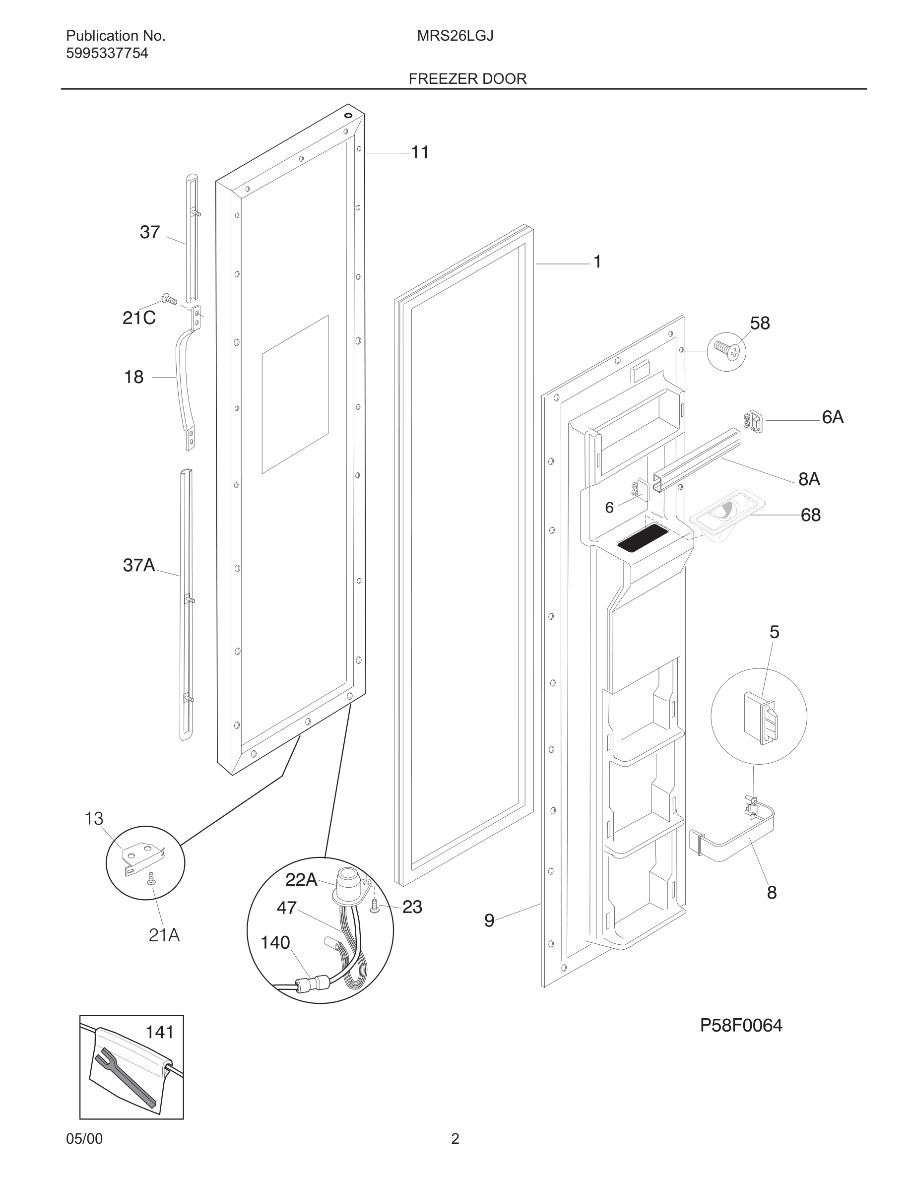 03 - FREEZER DOOR