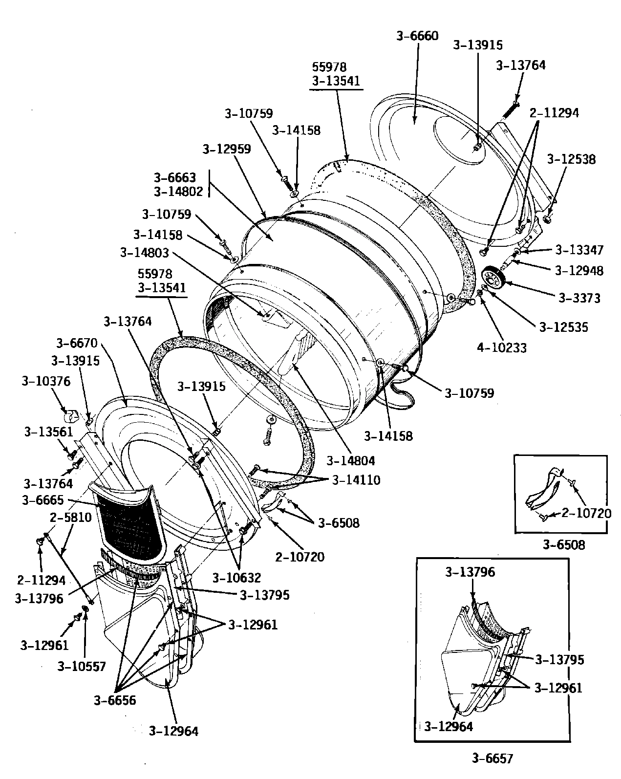 04 - LINT SCREEN, TUMBLER (FRONT & BACK)