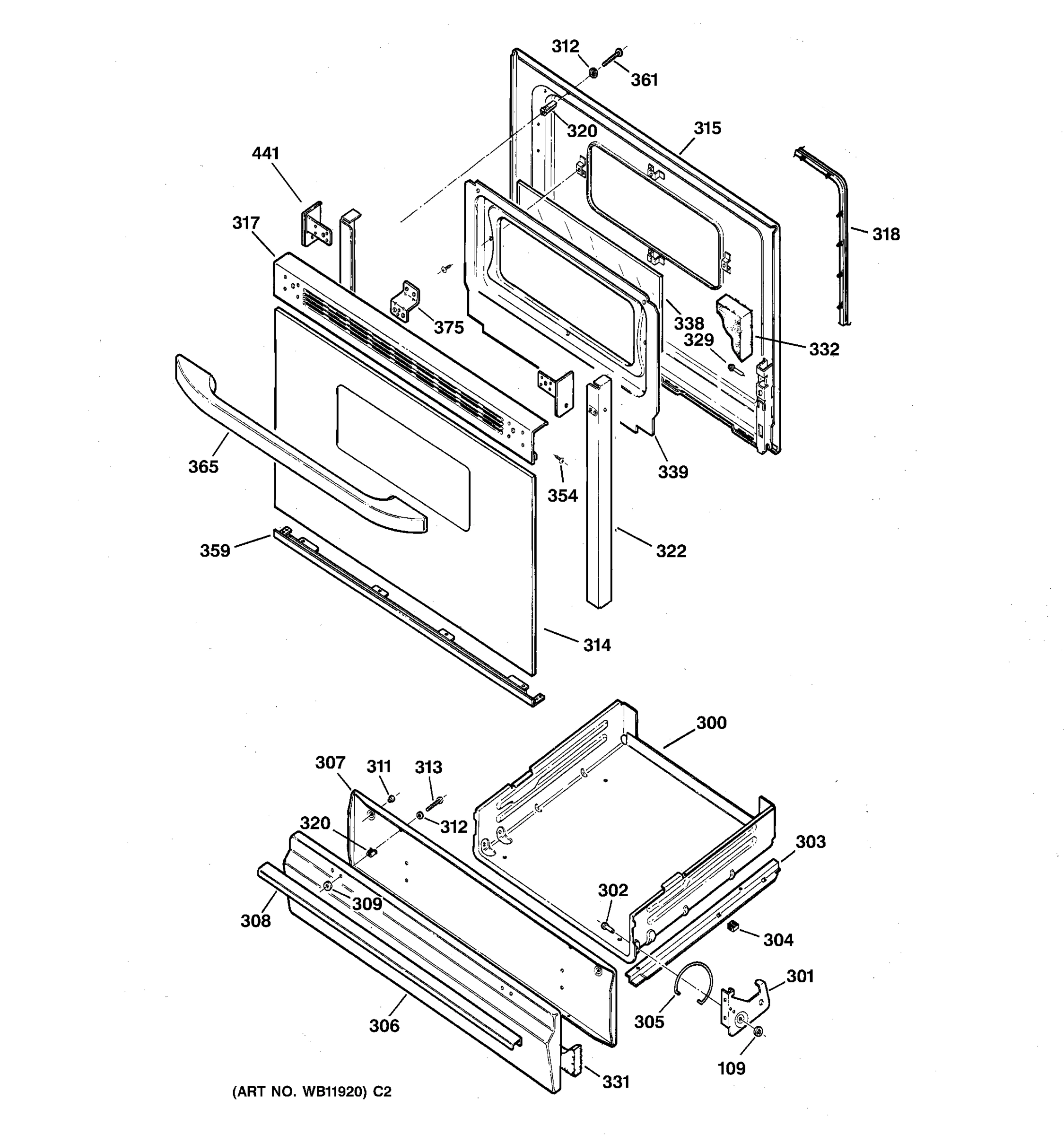 DOOR & DRAWER PARTS