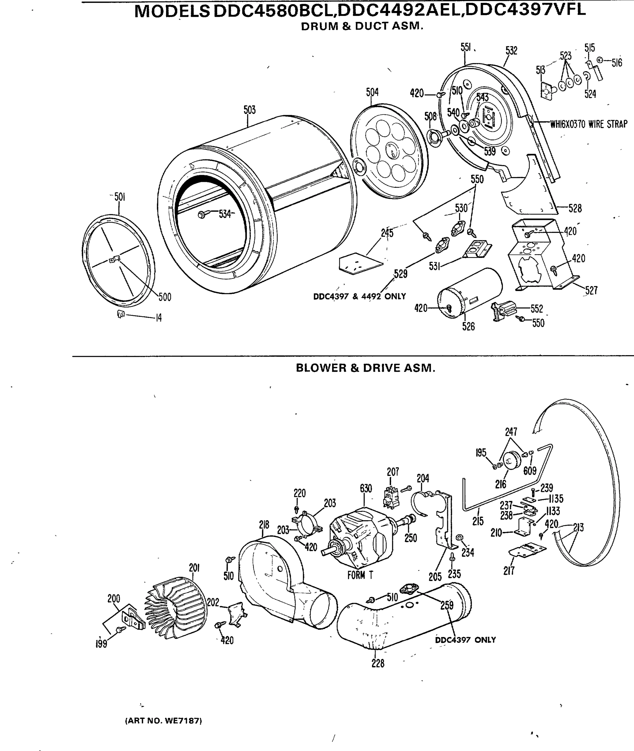 DRUM & DUCT ASM.
