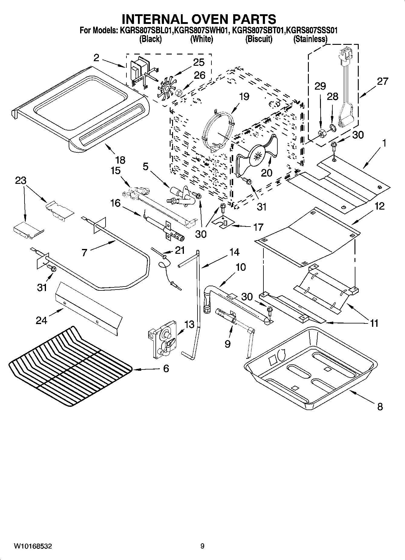 06 - INTERNAL OVEN PARTS