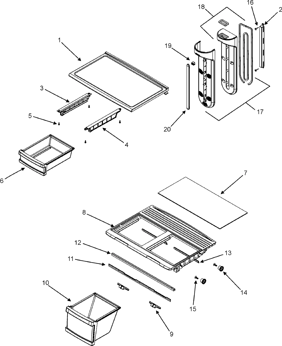 09 - SHELVES & ACCESSORIES