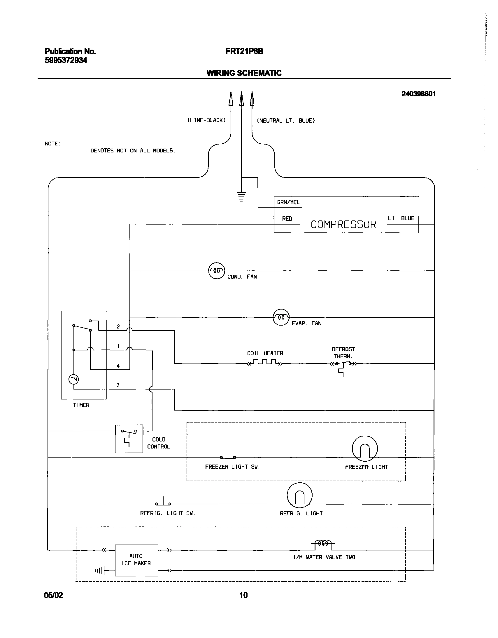 10 - WIRING SCHEMATIC