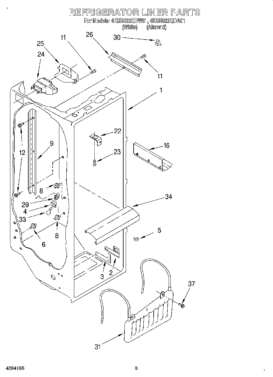 02 - REFRIGERATOR LINER