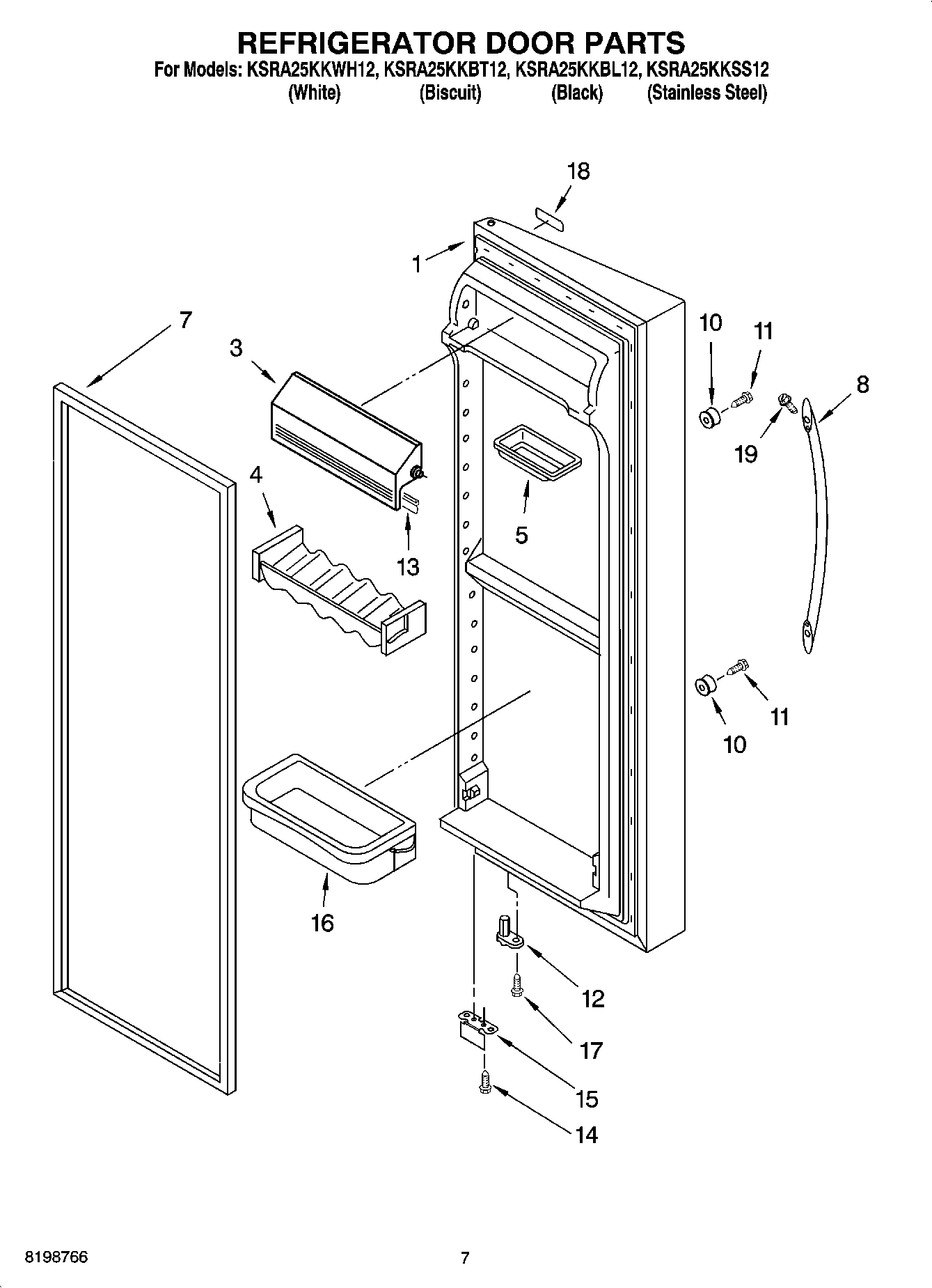 05 - REFRIGERATOR DOOR PARTS
