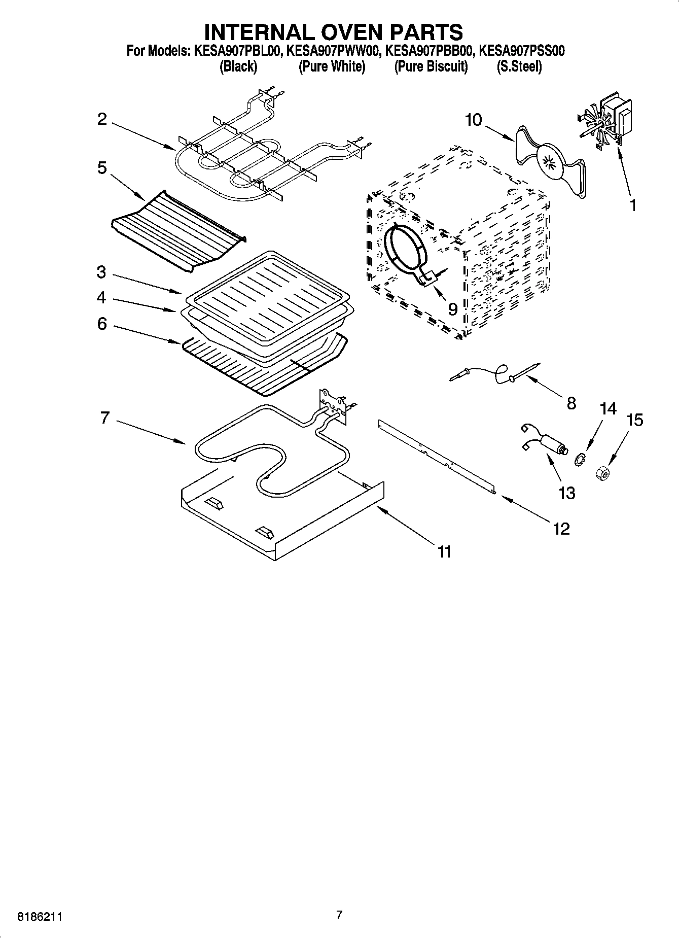 05 - INTERNAL OVEN PARTS