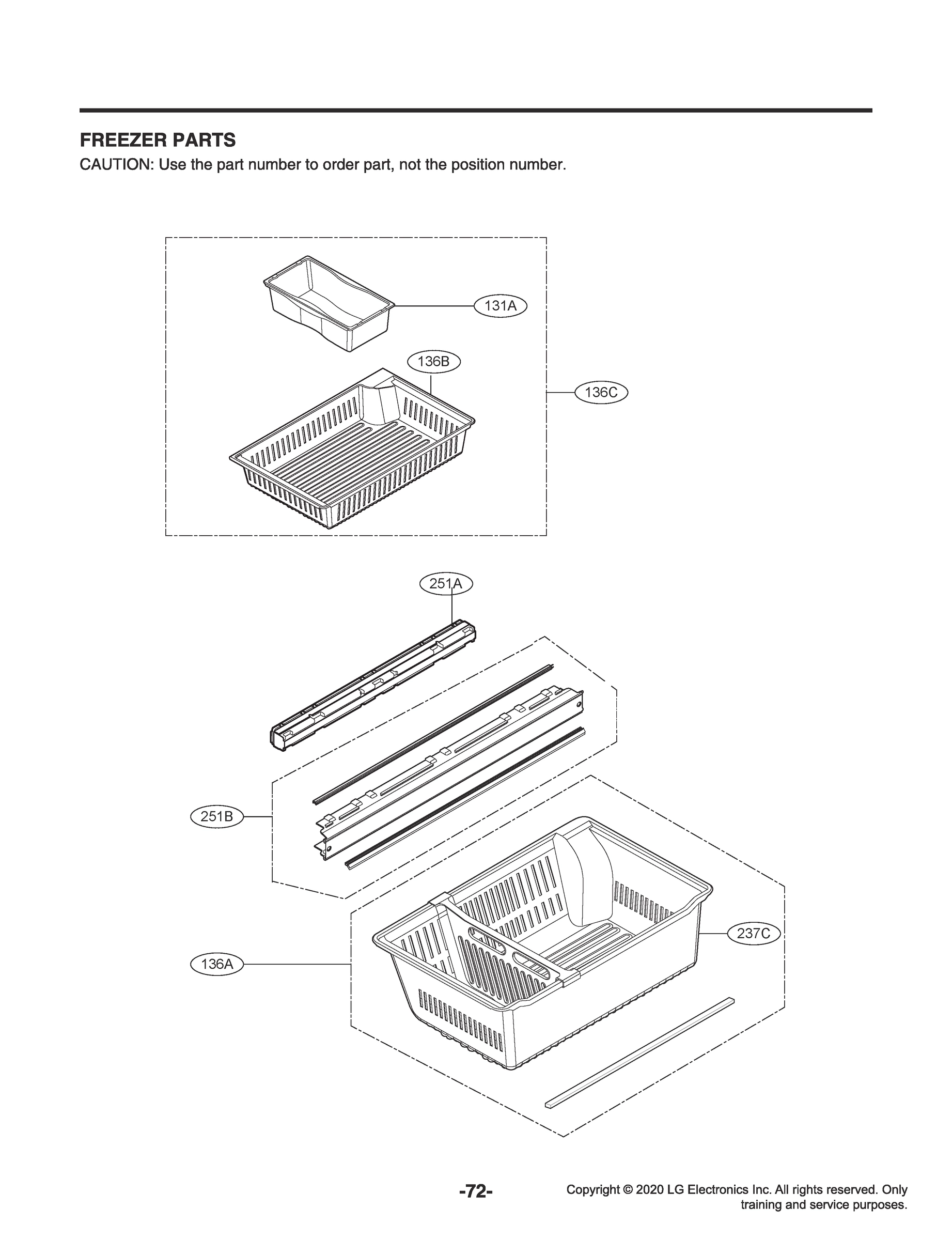 FREEZER PARTS