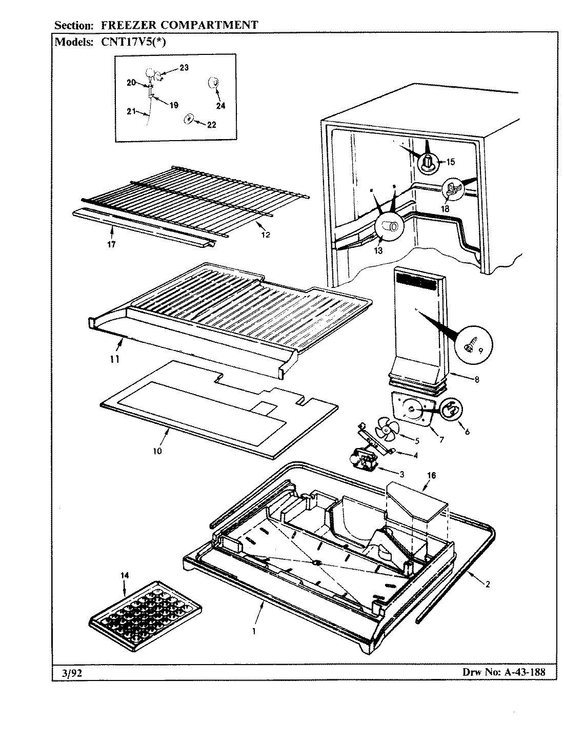 01 - FREEZER COMPARTMENT