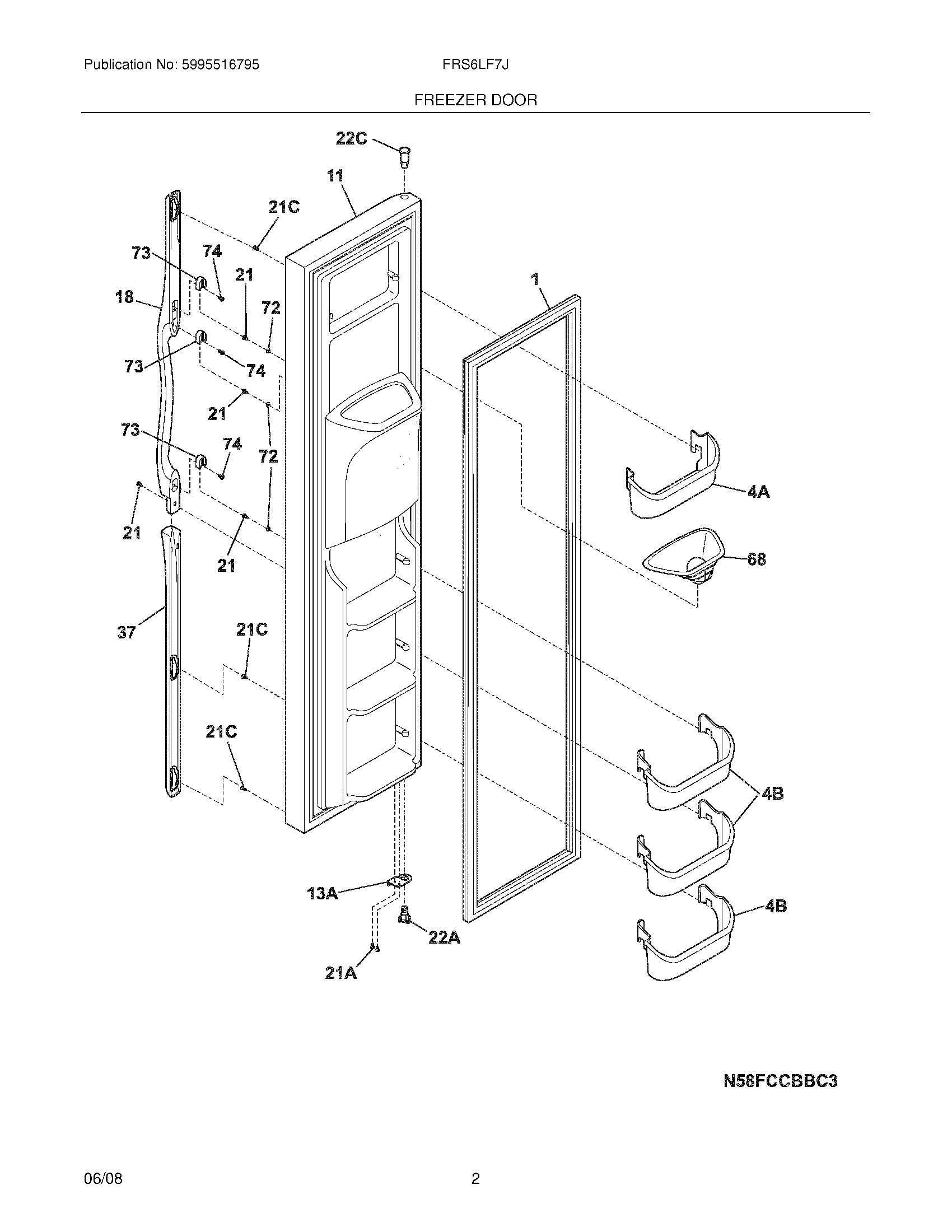 03 - FREEZER DOOR
