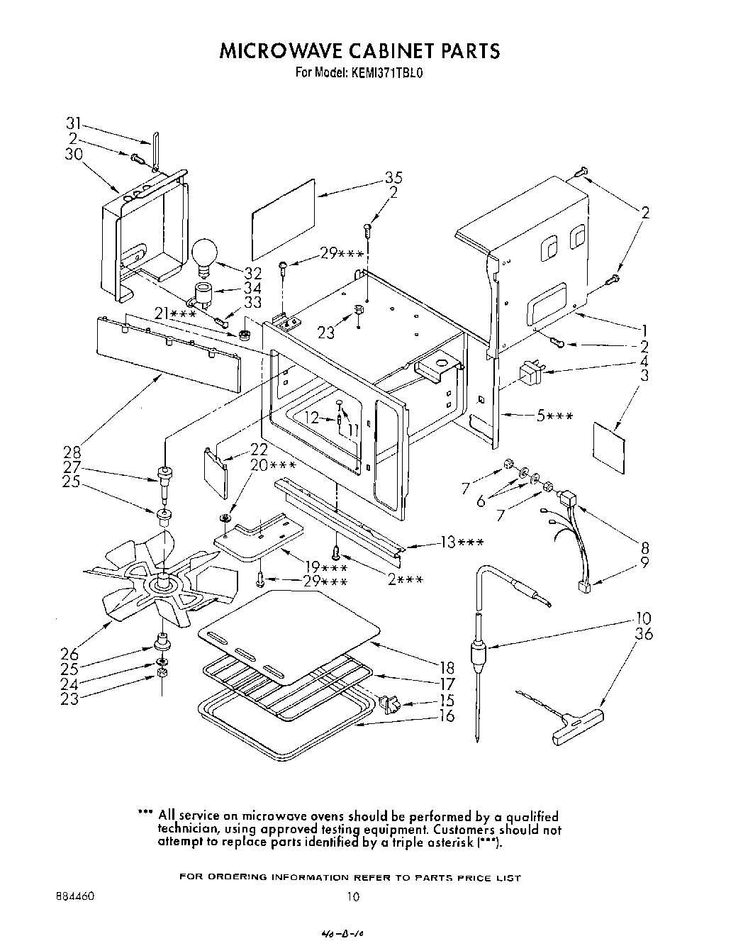 09 - MICROWAVE CABINET