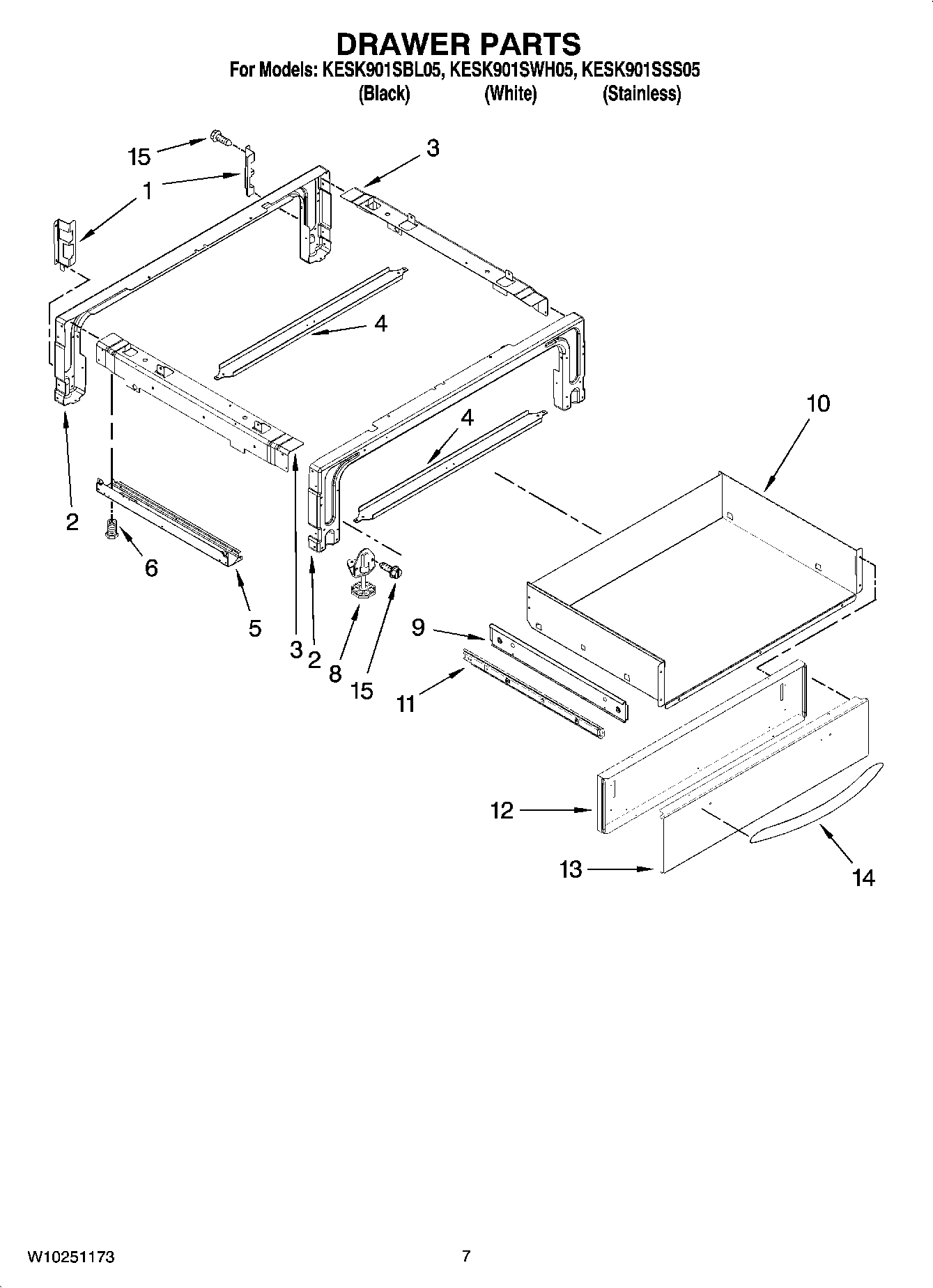 04 - DRAWER PARTS