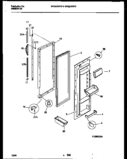 03 - REFRIGERATOR DOOR PARTS