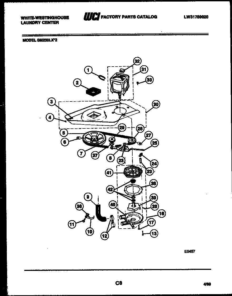 07 - WASHER DRIVE SYSTEM AND PUMP