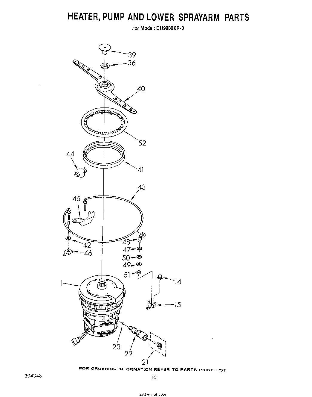 06 - HEATER, PUMP AND LOWER SPRAYARM